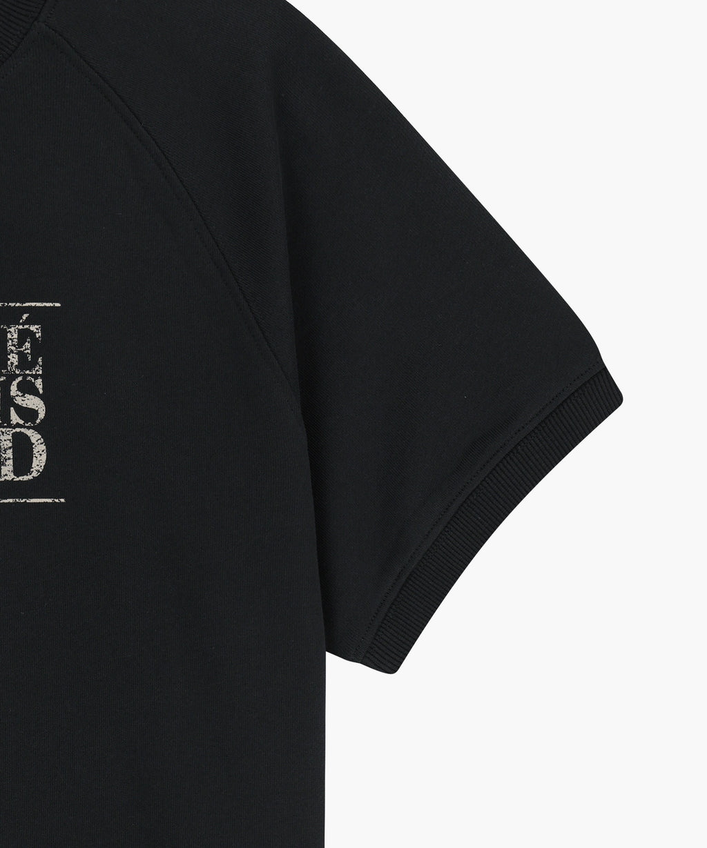 Marithe & Francois Girbaud - Vintage Classic Logo Half Sweatshirt (Black) product image 9 | TRAB K-Fashion Australia
