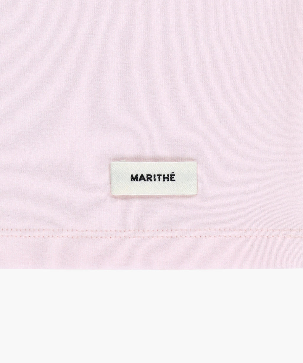 Marithe & Francois Girbaud - Basic String Crop Sleeveless (Light Pink) product image 9 | TRAB K-Fashion Australia