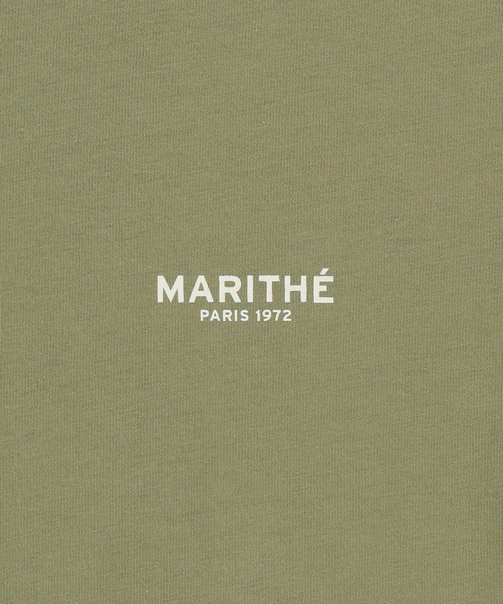 Marithe & Francois Girbaud - Small Regular Logo Tee (Khaki) product image 9 | TRAB K-Fashion Australia