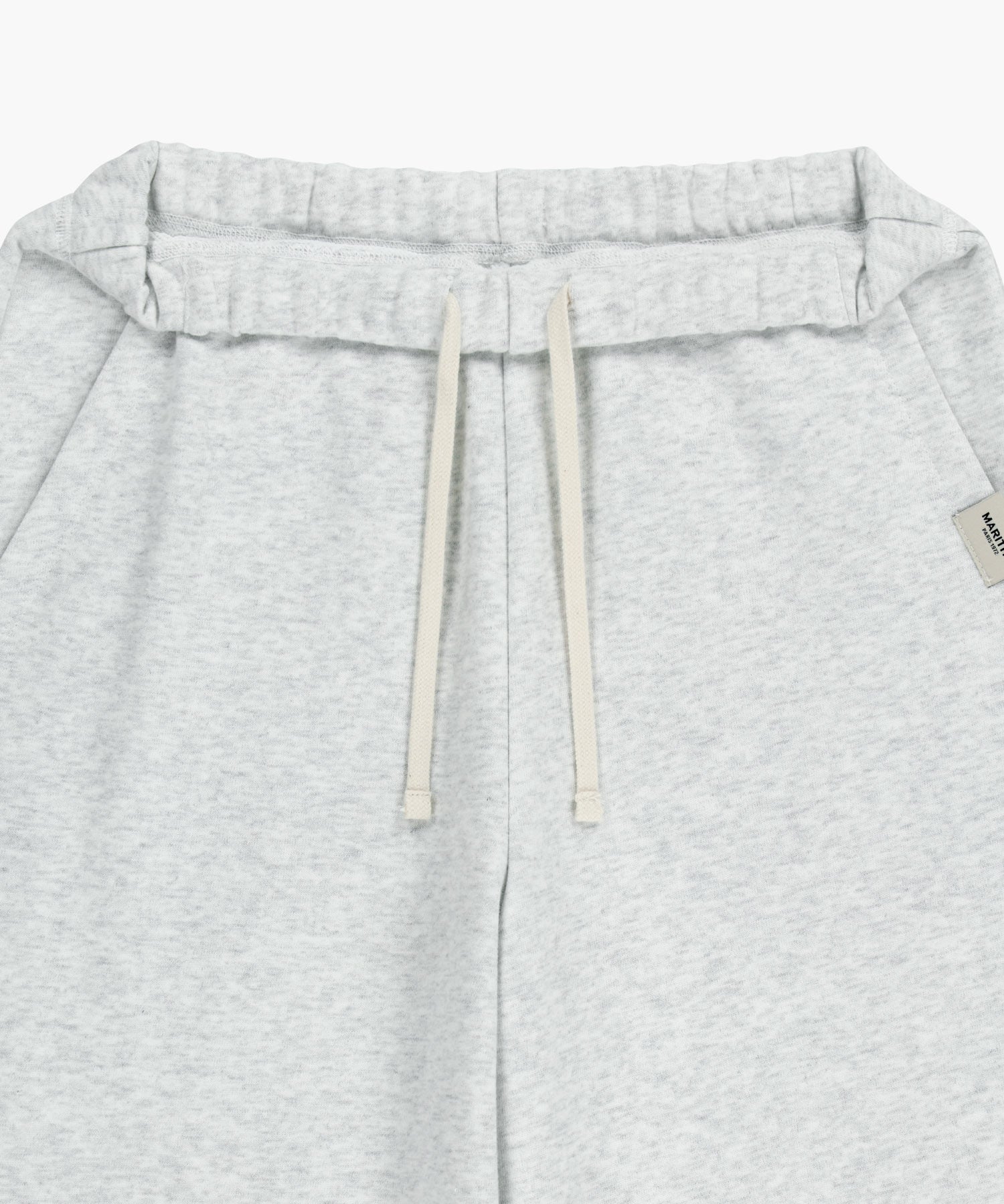 Marithe & Francois Girbaud - Basic Fold-over Sweat Pants (Light Heather Gray) product image 9 | TRAB K-Fashion Australia