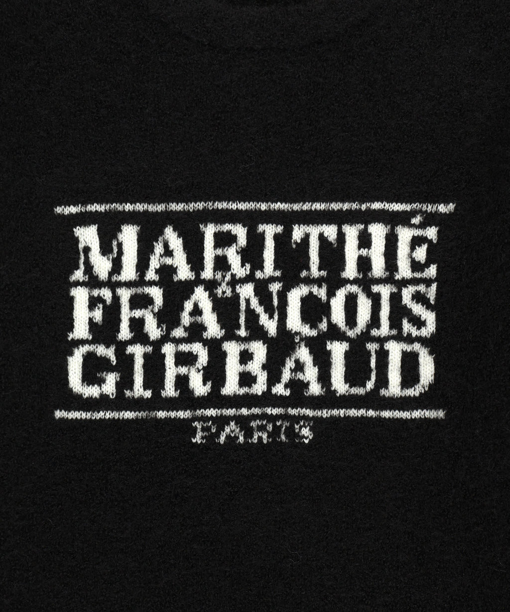 Marithe & Francois Girbaud - Boucle Classic Logo Knit Pullover (Black) product image 12 | TRAB K-Fashion Australia