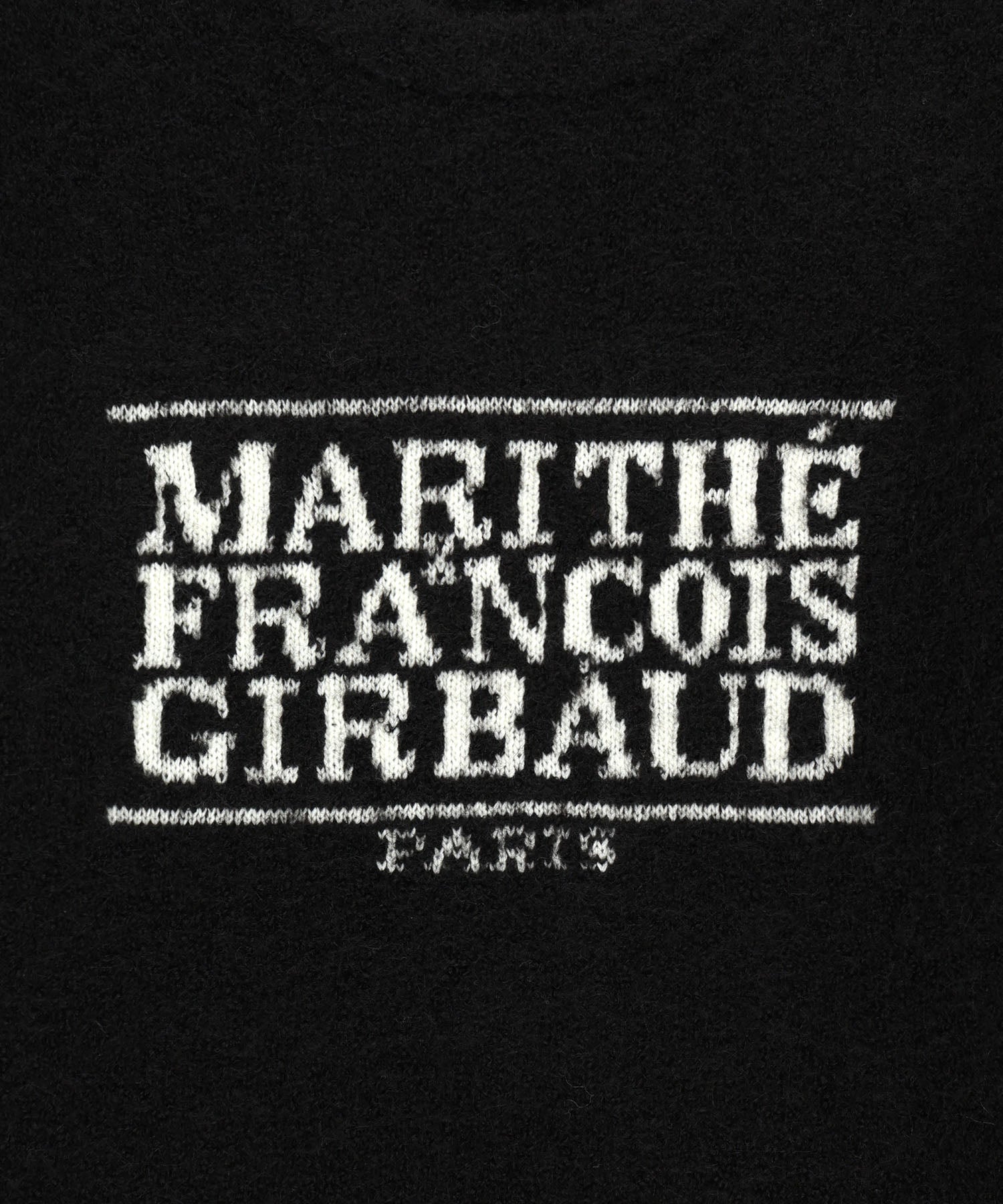 Marithe & Francois Girbaud - Boucle Classic Logo Knit Pullover (Black) product image 12 | TRAB K-Fashion Australia