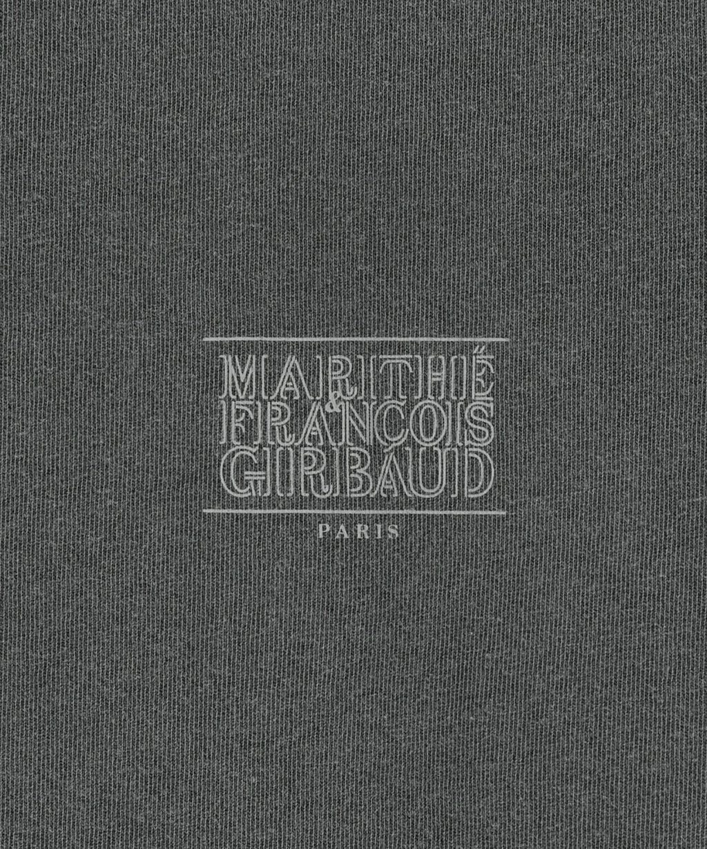 Marithe & Francois Girbaud - Outline Classic Logo Dyeing Oversized Tee (Charcoal) product image 9 | TRAB K-Fashion Australia