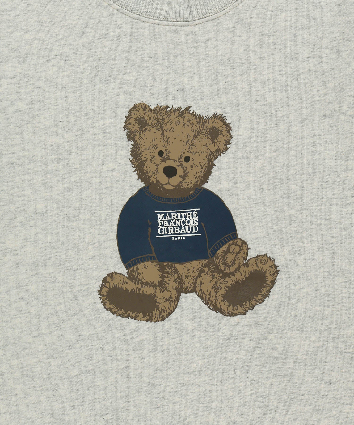 Marithe & Francois Girbaud - Doodle Bear Sweatshirt (Oatmeal) product image 9 | TRAB K-Fashion Australia