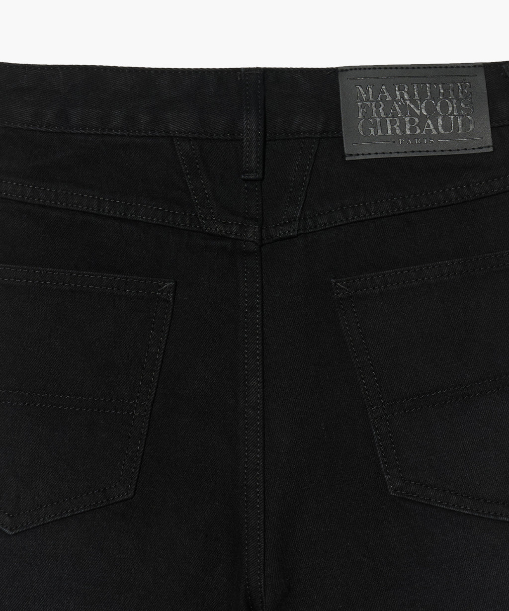 Marithe & Francois Girbaud - Long Bermuda Denim Pants (Black) product image 9 | TRAB K-Fashion Australia