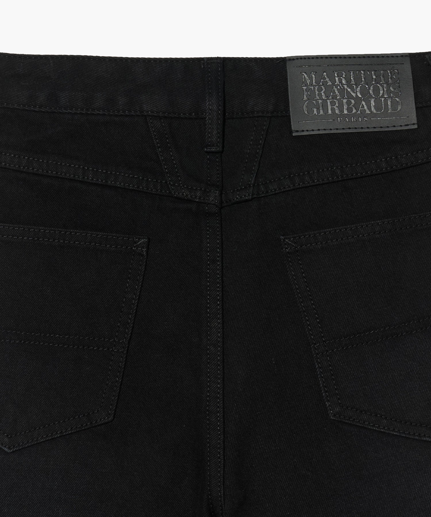Marithe & Francois Girbaud - Long Bermuda Denim Pants (Black) product image 9 | TRAB K-Fashion Australia