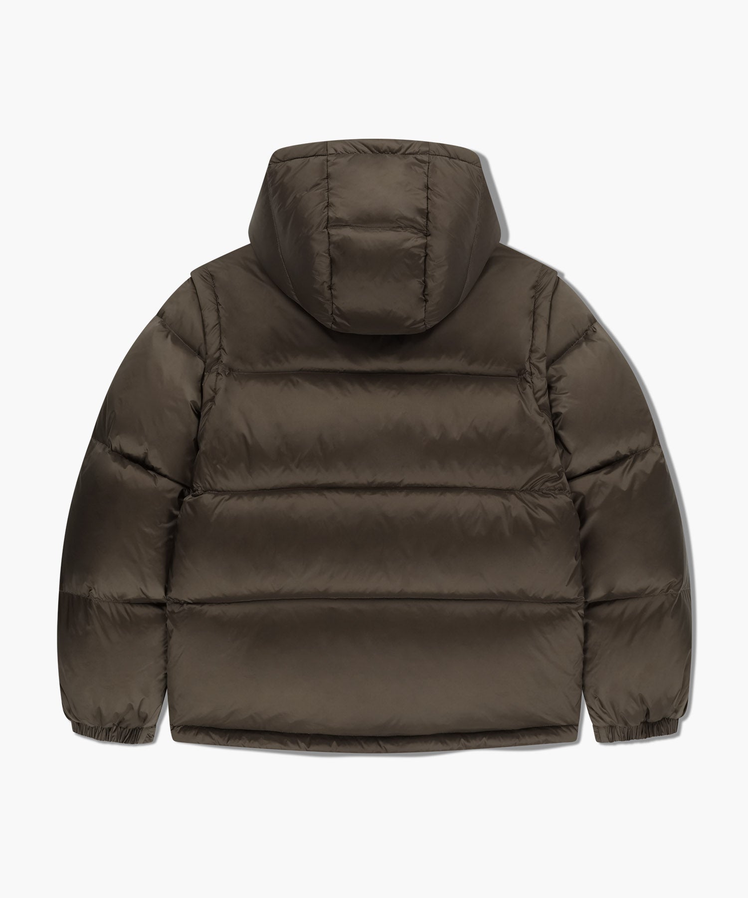 Marithe & Francois Girbaud - Detatchable Down Jacket (Brown) product image 9 | TRAB K-Fashion Australia