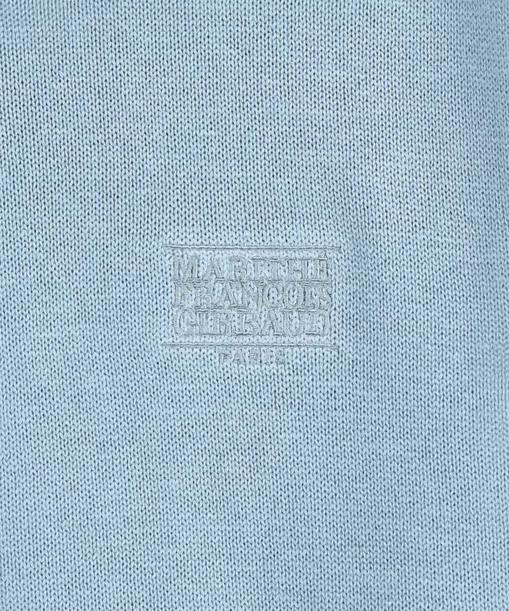 Marithe & Francois Girbaud - Small Classic Logo Collar Knit (Sky Blue) product image 9 | TRAB K-Fashion Australia