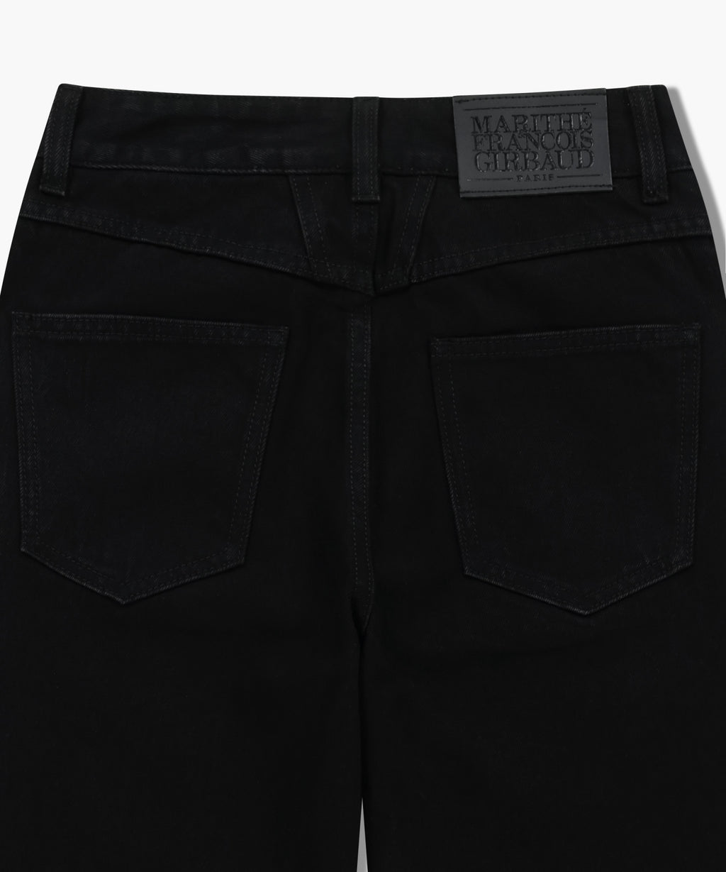 Marithe & Francois Girbaud - Slim Straight Denim Pants (Matt Black) product image 9 | TRAB K-Fashion Australia