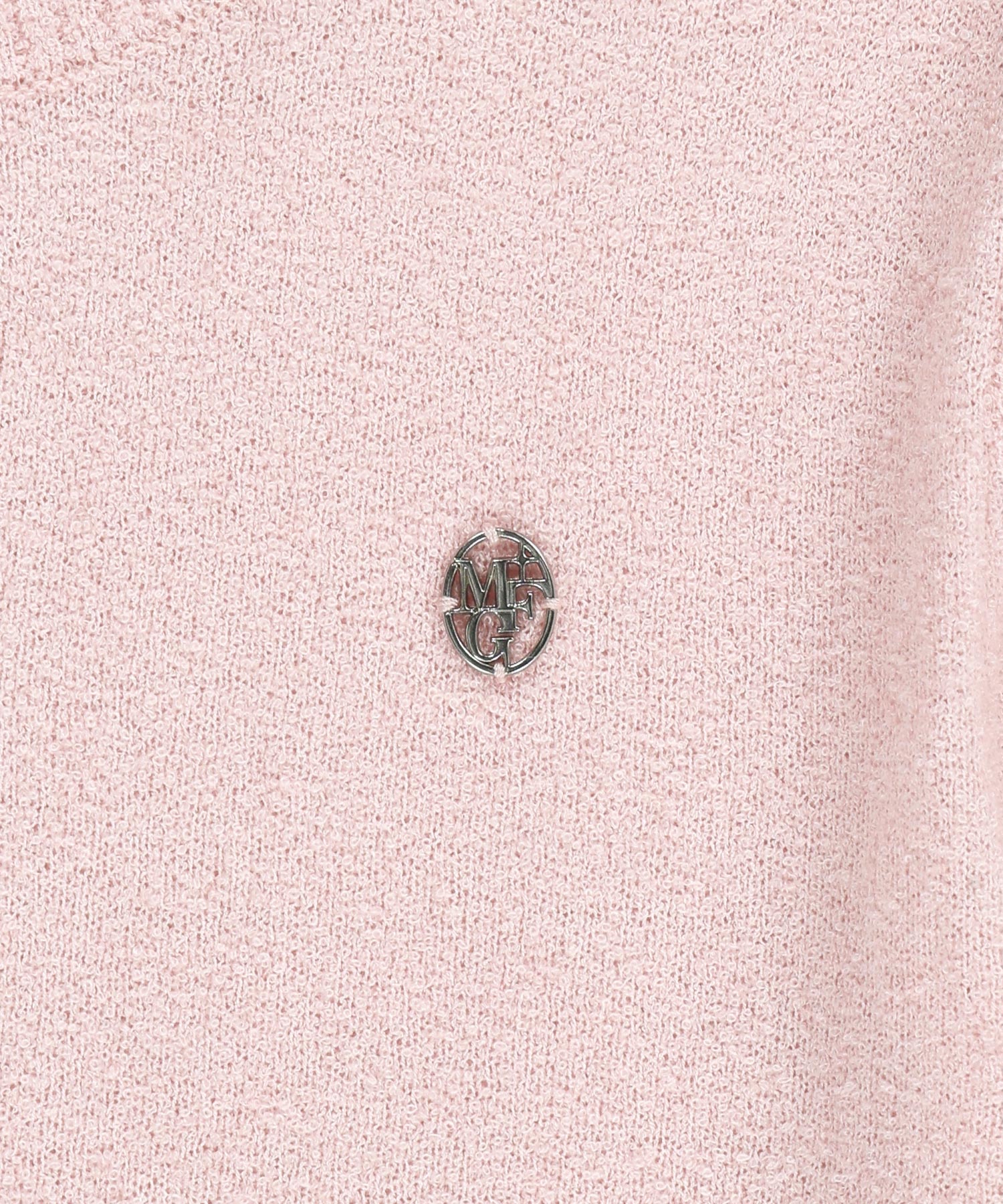 Marithe & Francois Girbaud - Puff Sleeve Half Knit Cardigan (Pink) product image 9 | TRAB K-Fashion Australia