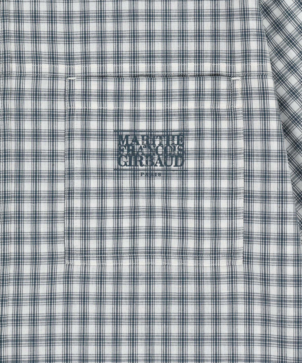 Marithe & Francois Girbaud - Check Half Sleeve Shirt (Ivory) product image 9 | TRAB K-Fashion Australia