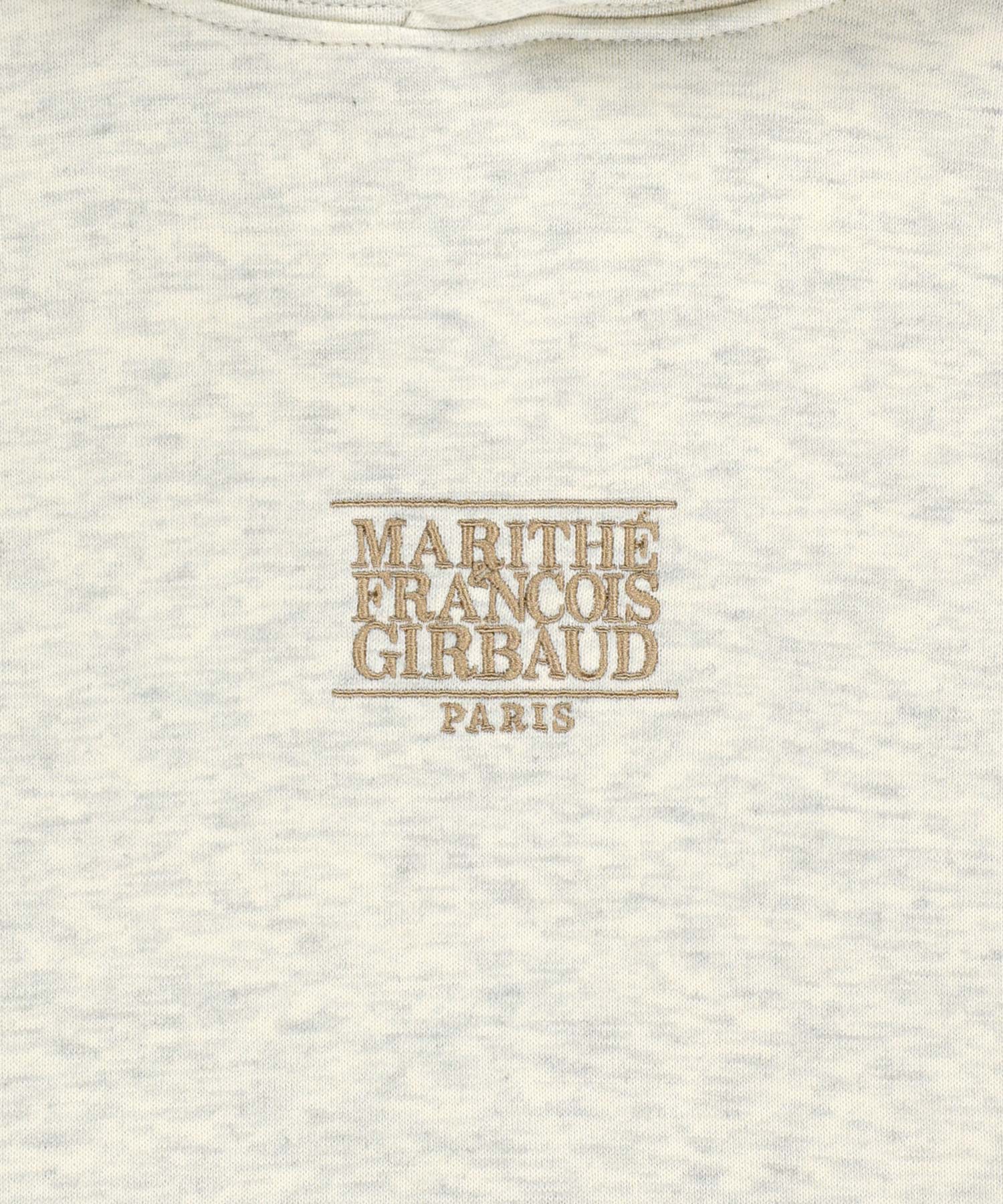 Marithe & Francois Girbaud - Small Classic Logo Hoodie (Oatmeal) product image 9 | TRAB K-Fashion Australia
