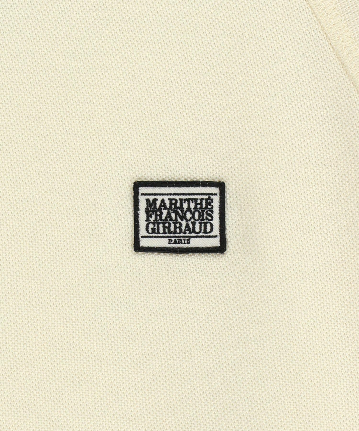 Marithe & Francois Girbaud - Small Classic Logo Pk Collar Point Tee (Ivory) product image 12 | TRAB K-Fashion Australia