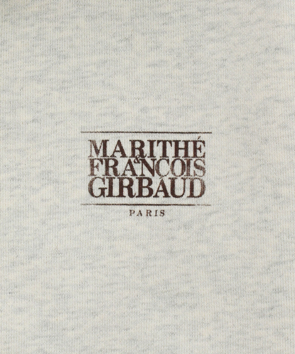 Marithe & Francois Girbaud - Classic Logo Hoodie Zipup (Oatmeal) product image 9 | TRAB K-Fashion Australia