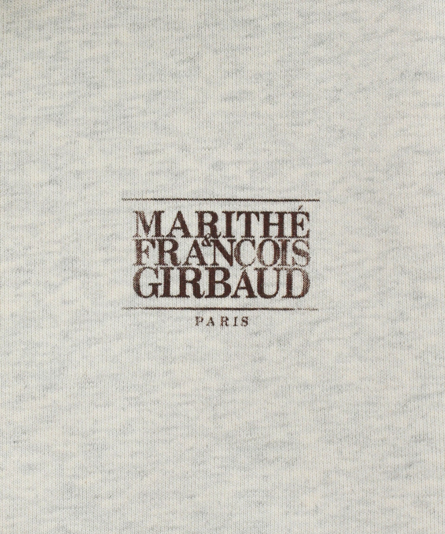 Marithe & Francois Girbaud - Classic Logo Hoodie Zipup (Oatmeal) product image 9 | TRAB K-Fashion Australia