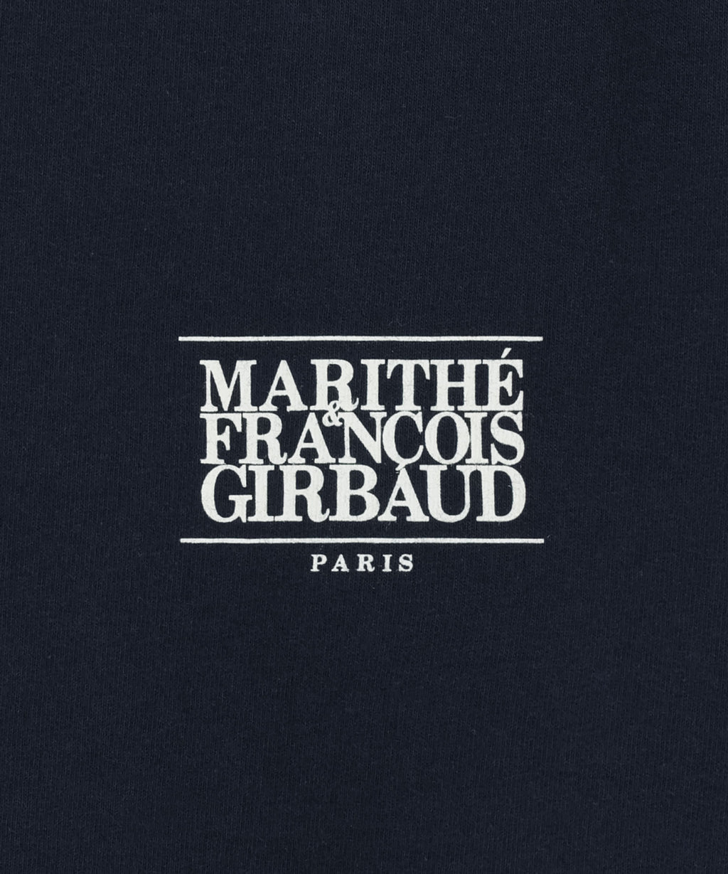 Marithe & Francois Girbaud - Back Classic Logo Long Sleeve Tee (Navy) product image 9 | TRAB K-Fashion Australia