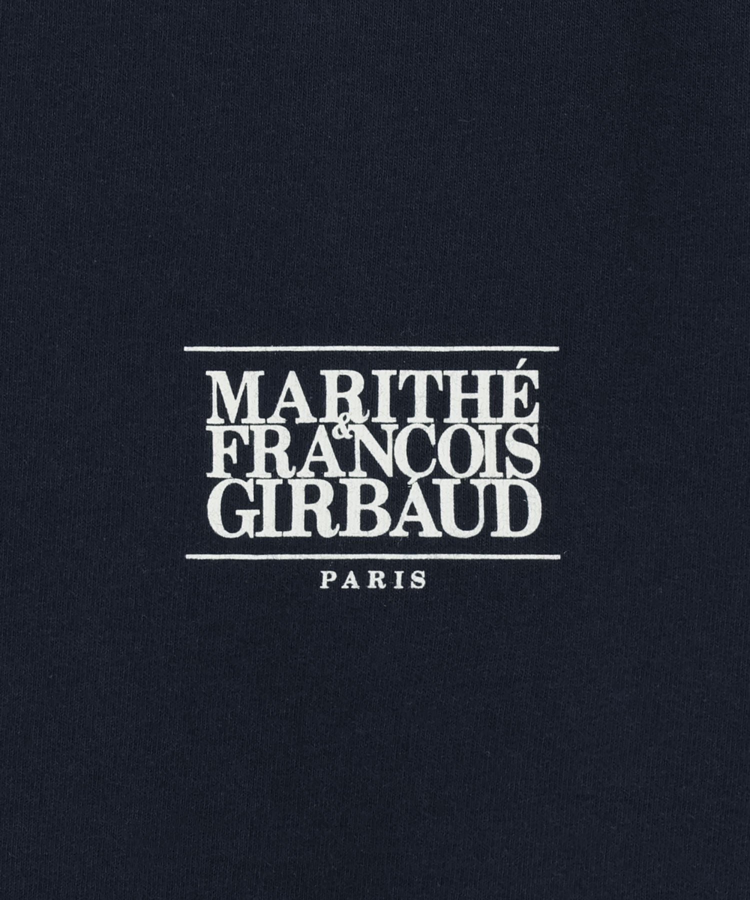 Marithe & Francois Girbaud - Back Classic Logo Long Sleeve Tee (Navy) product image 9 | TRAB K-Fashion Australia