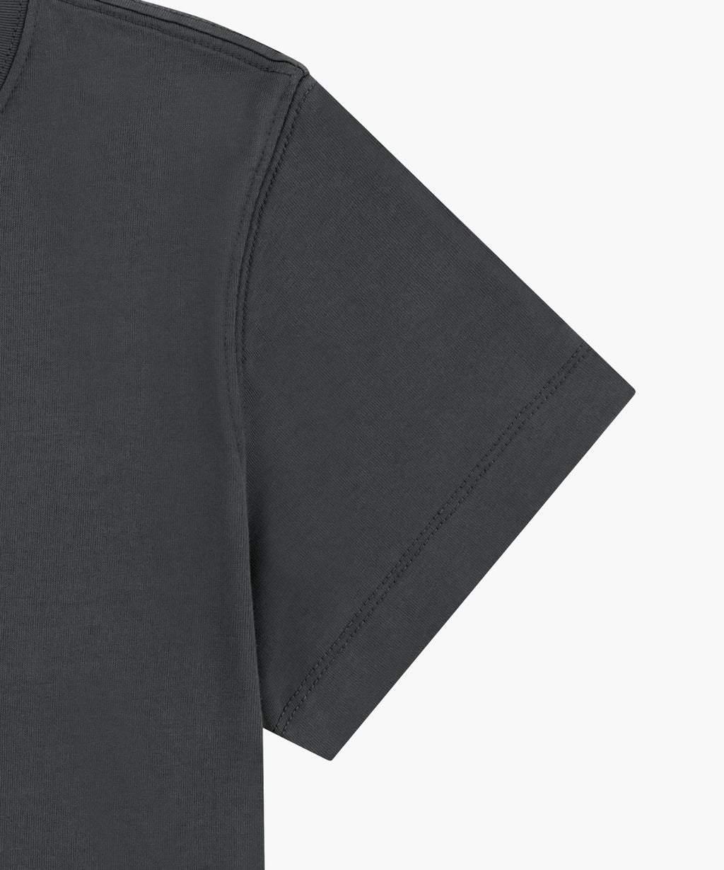 Marithe & Francois Girbaud - Classic Logo Crop Tee (Charcoal) product image 9 | TRAB K-Fashion Australia
