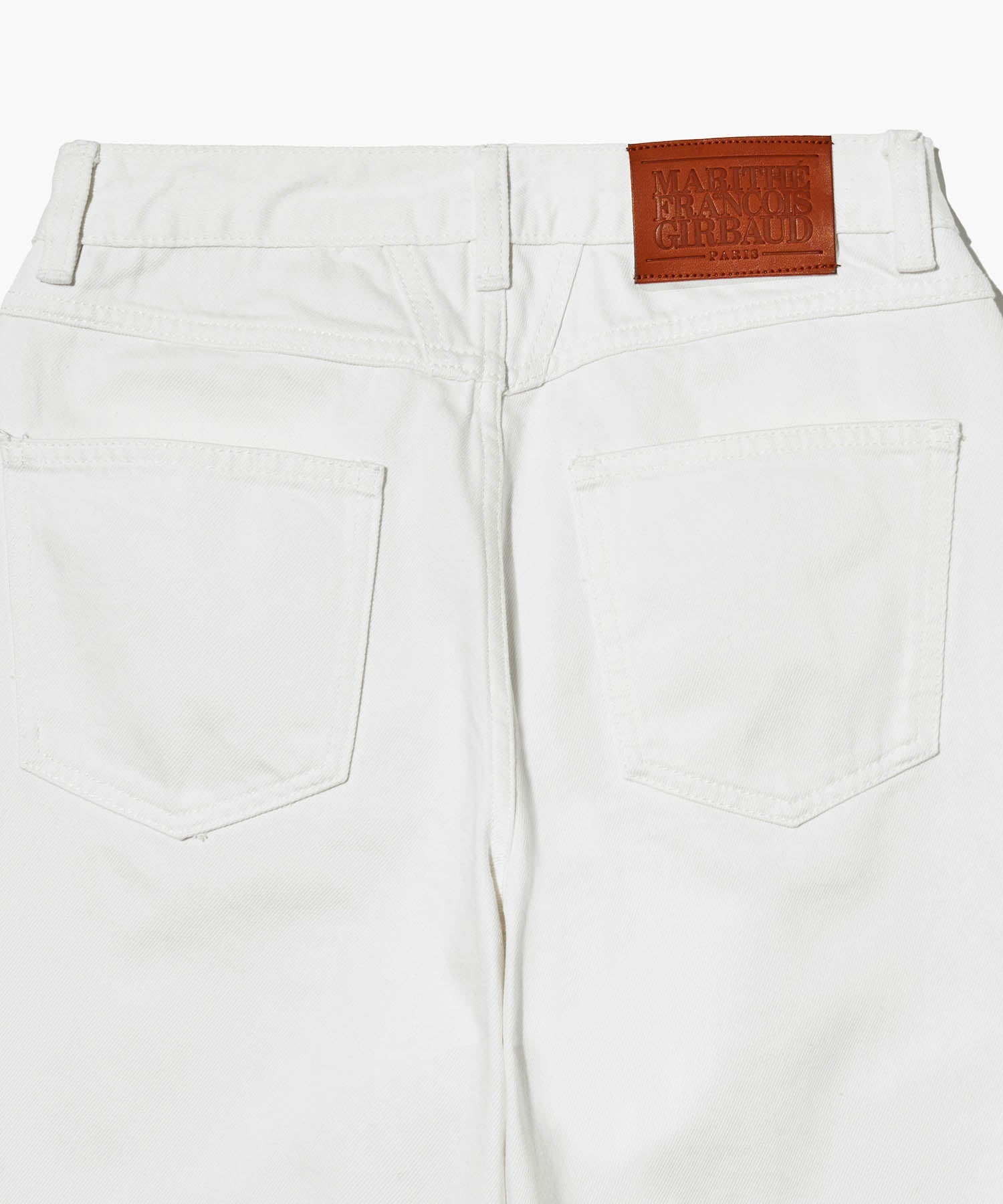 Marithe & Francois Girbaud - High Straight Denim Pants (White) product image 9 | TRAB K-Fashion Australia