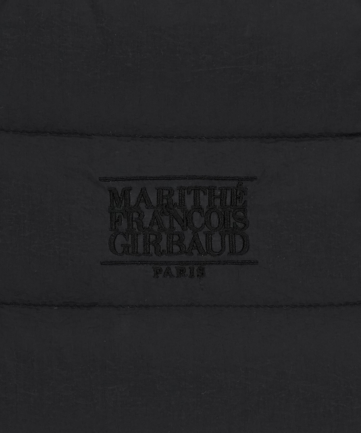 Marithe & Francois Girbaud - Classic Logo Light Down Vest (Black) product image 9 | TRAB K-Fashion Australia