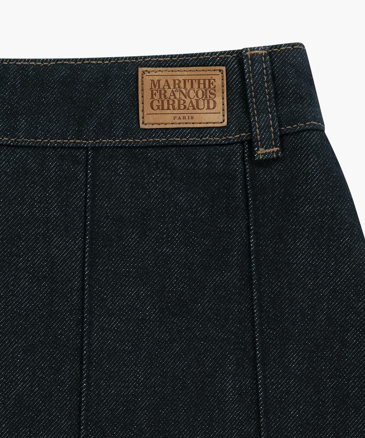 Marithe & Francois Girbaud - Denim Pleated Midi Skirt (Indigo) product image 12 | TRAB K-Fashion Australia