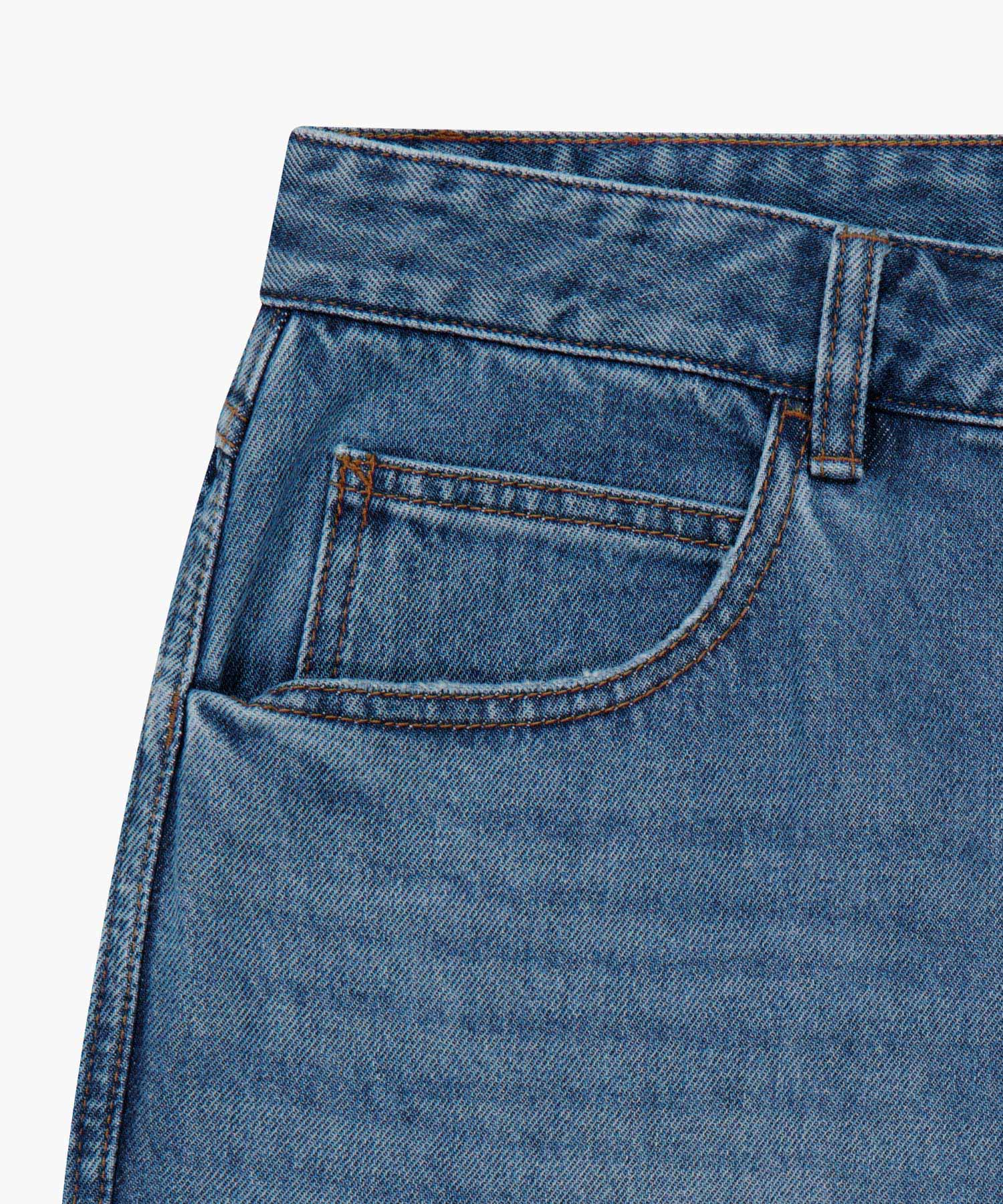 Marithe & Francois Girbaud - New M High Straight Denim Pants (Blue) product image 9 | TRAB K-Fashion Australia