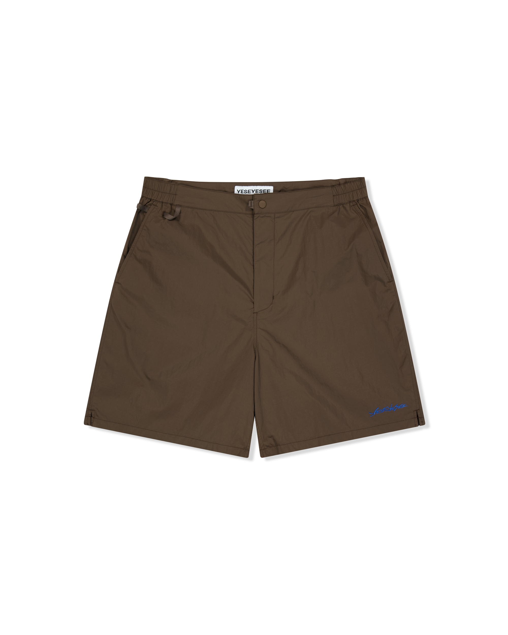 yeseyesee - Nylon Dash Shorts (Brown) product image 1 | TRAB K-Fashion Australia
