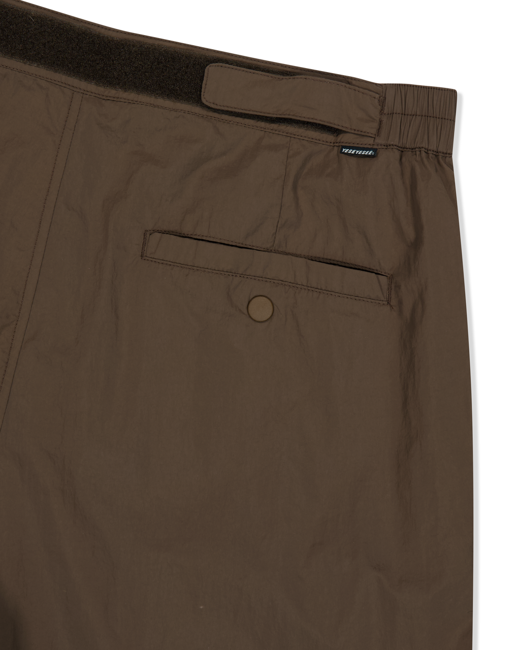 yeseyesee - Nylon Dash Shorts (Brown) product image 4 | TRAB K-Fashion Australia