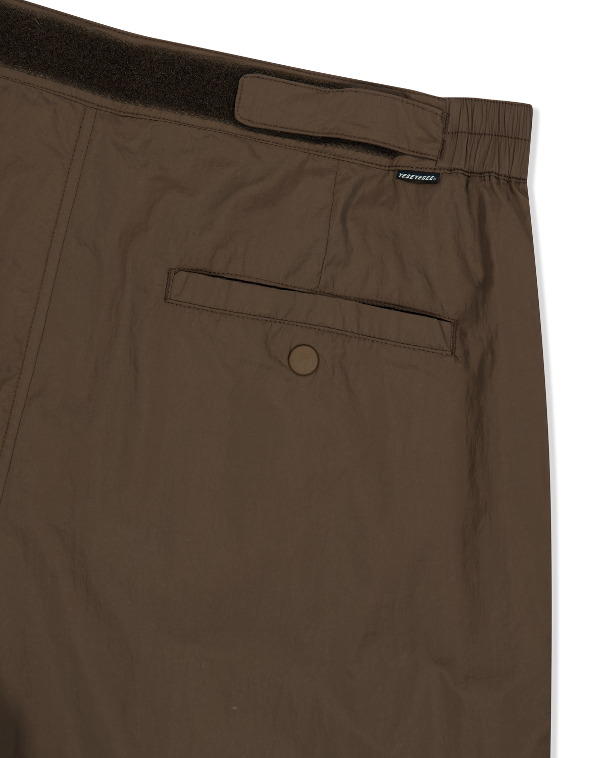 yeseyesee - Nylon Dash Shorts (Brown) product image 4 | TRAB K-Fashion Australia