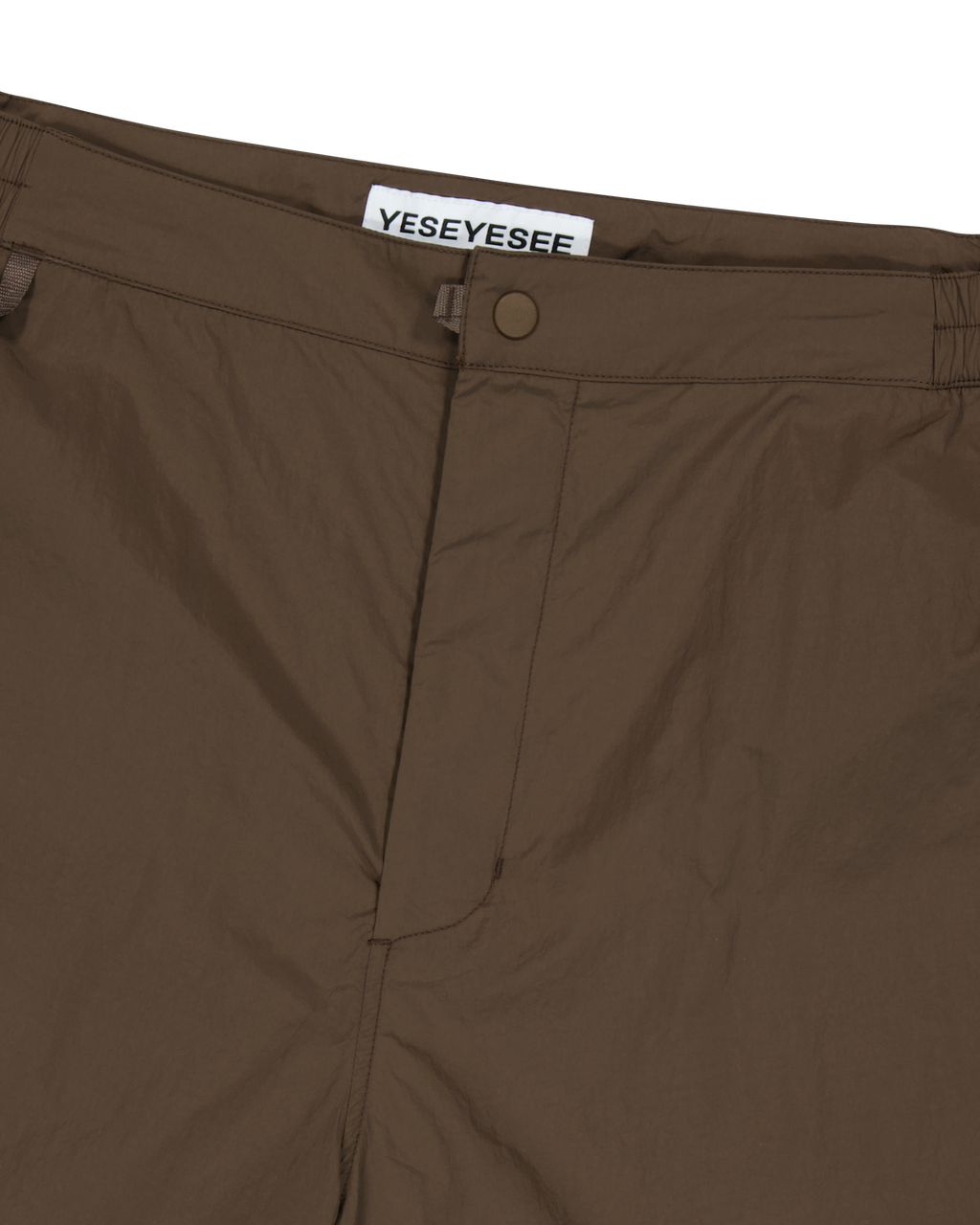 yeseyesee - Nylon Dash Shorts (Brown) product image 5 | TRAB K-Fashion Australia