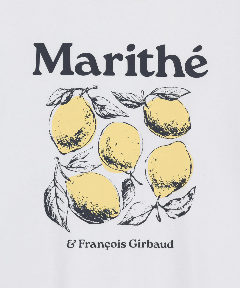 Marithe & Francois Girbaud - Aerocool Lemon Graphic Tee (White) product image 13 | TRAB K-Fashion Australia