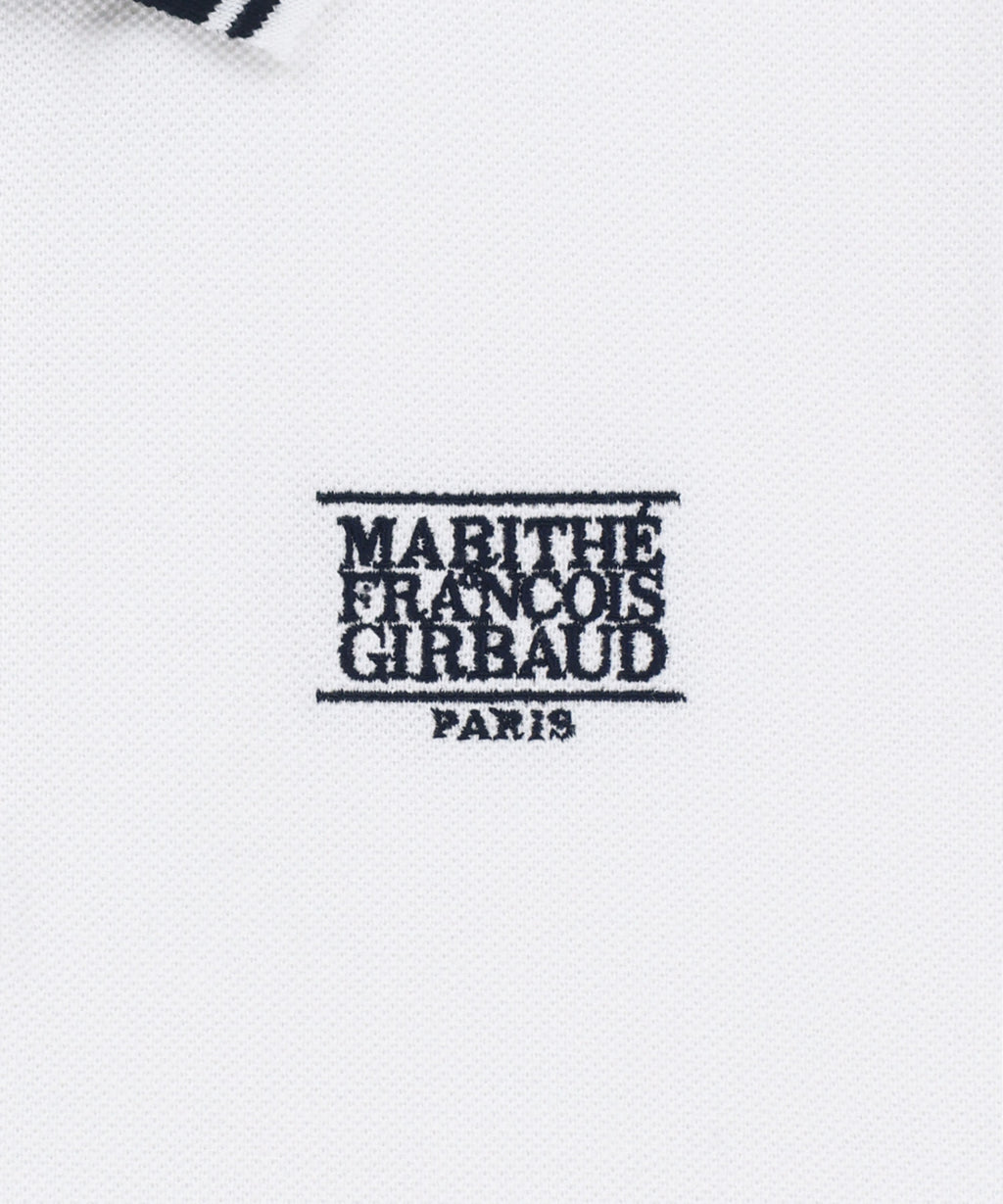 Marithe & Francois Girbaud - Small Classic Logo Pk Collar Sleeveless (White) product image 9 | TRAB K-Fashion Australia