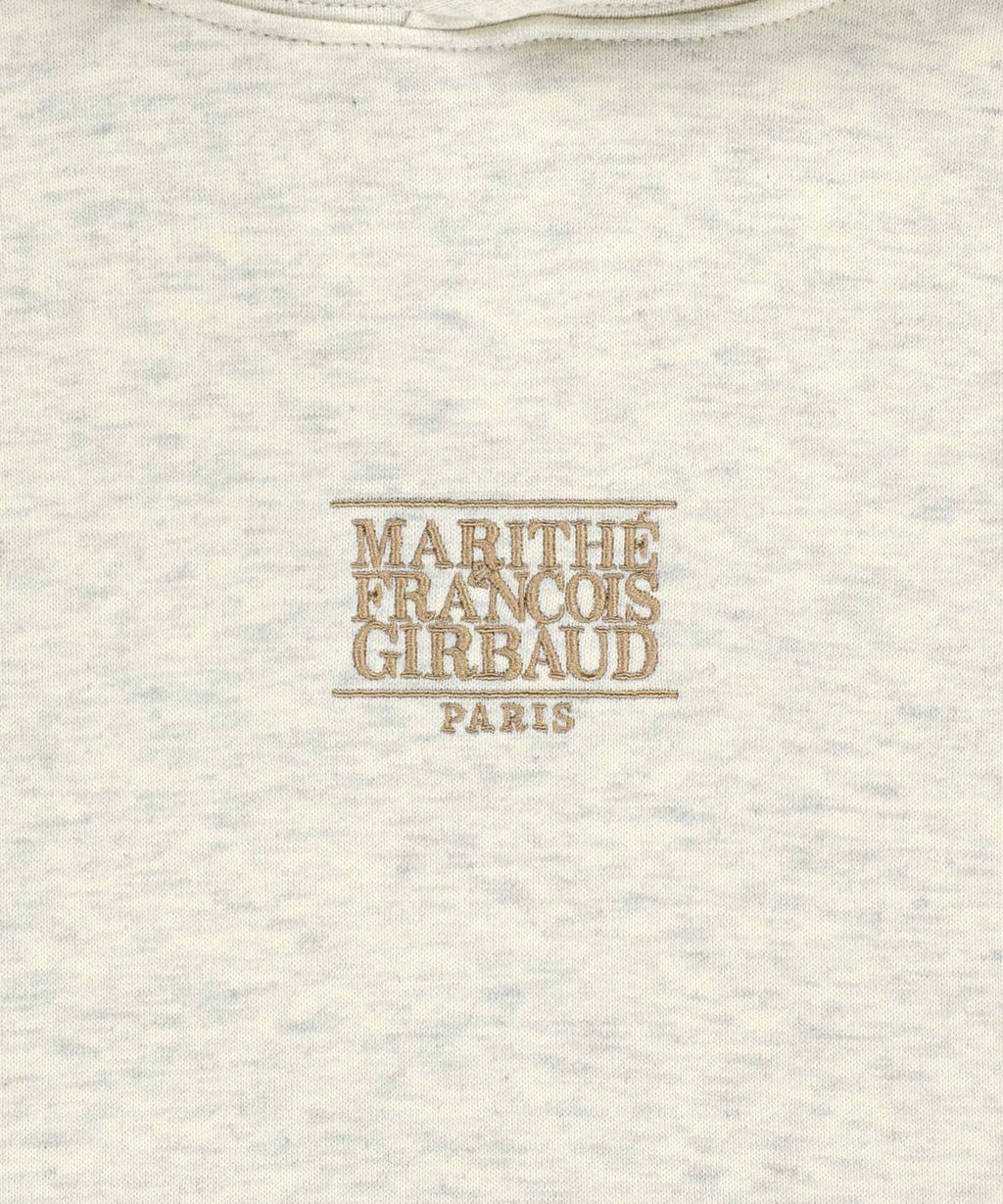 Marithe & Francois Girbaud - Small Classic Logo Hoodie (Oatmeal) product image 9 | TRAB K-Fashion Australia
