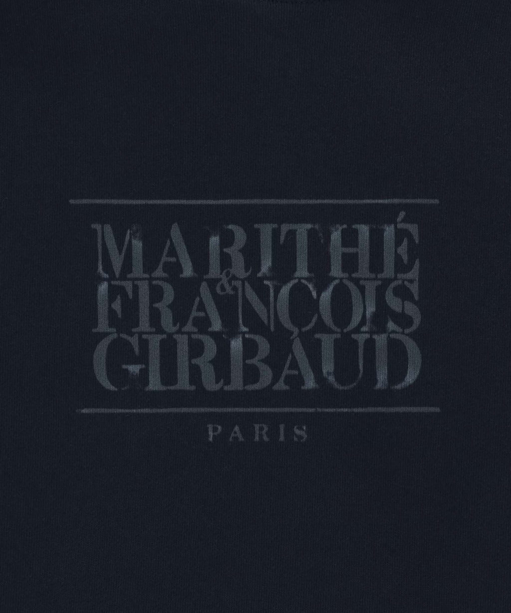 Marithe & Francois Girbaud - Shadow Classic Logo Color Block Hoodie (Navy) product image 9 | TRAB K-Fashion Australia
