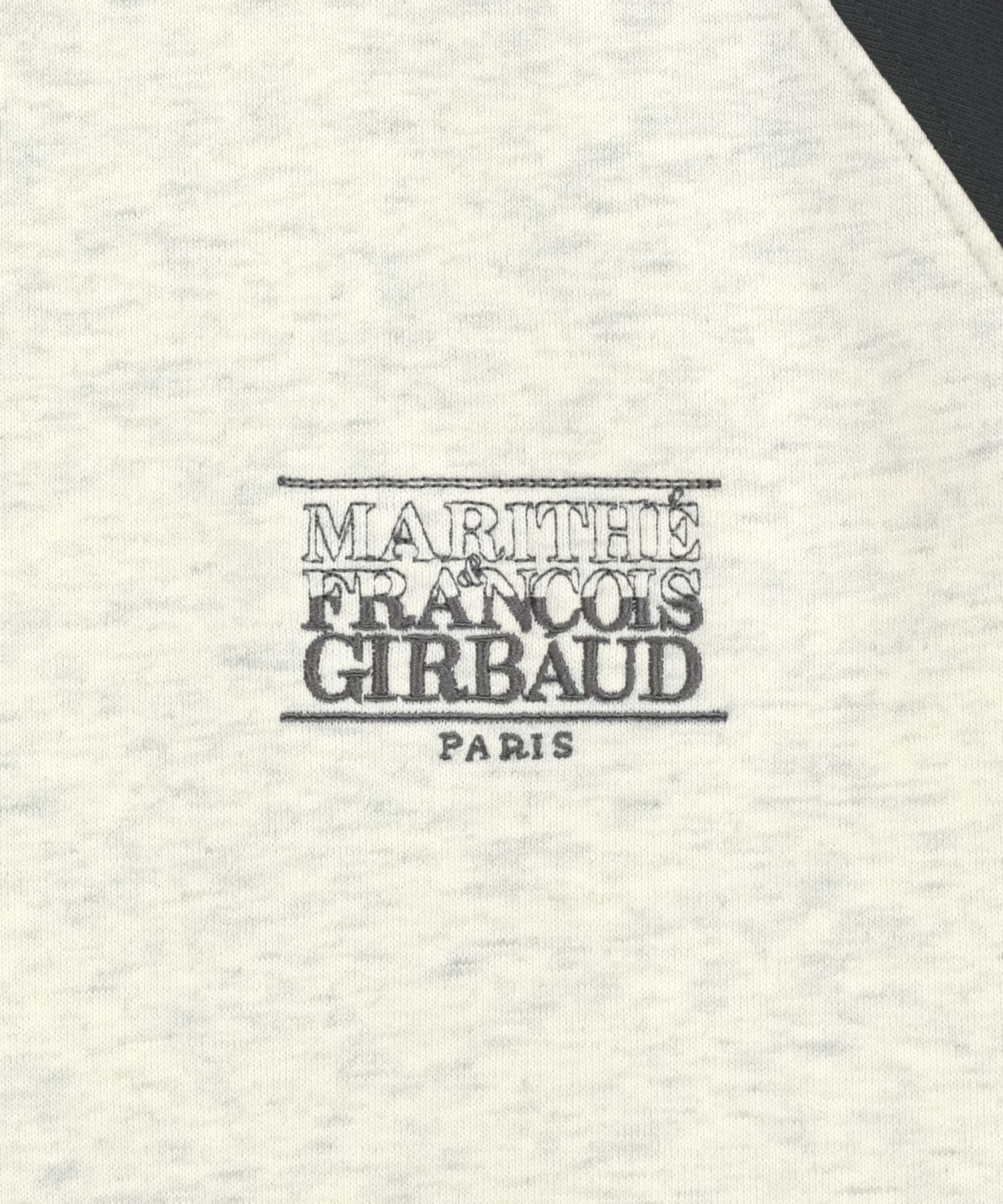 Marithe & Francois Girbaud - Small Classic Logo Color Block Sweatshirt (Charcoal) product image 9 | TRAB K-Fashion Australia