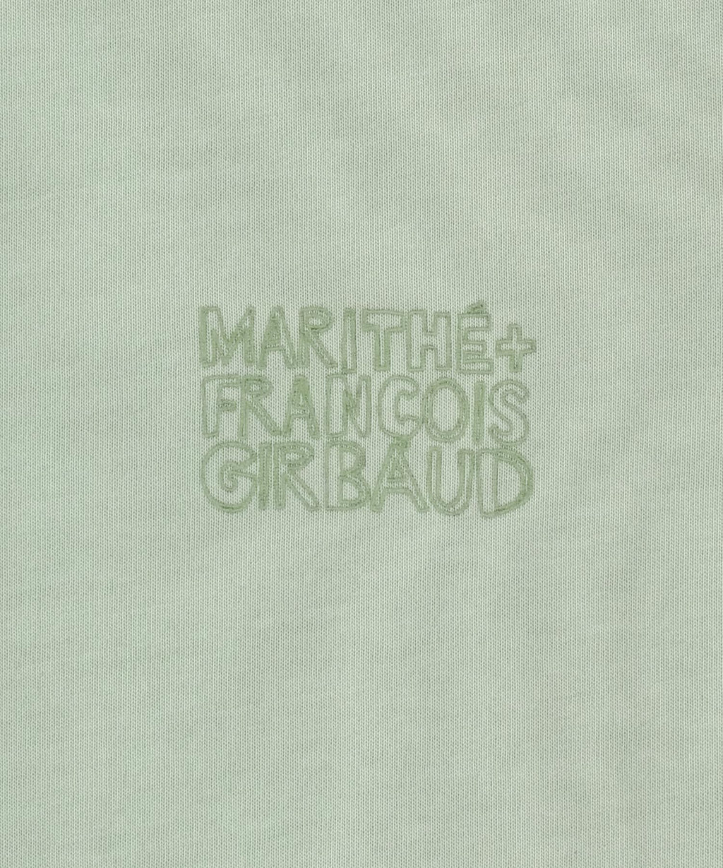 Marithe & Francois Girbaud - Drawing Logo Dyeing Tee (Mint) product image 9 | TRAB K-Fashion Australia