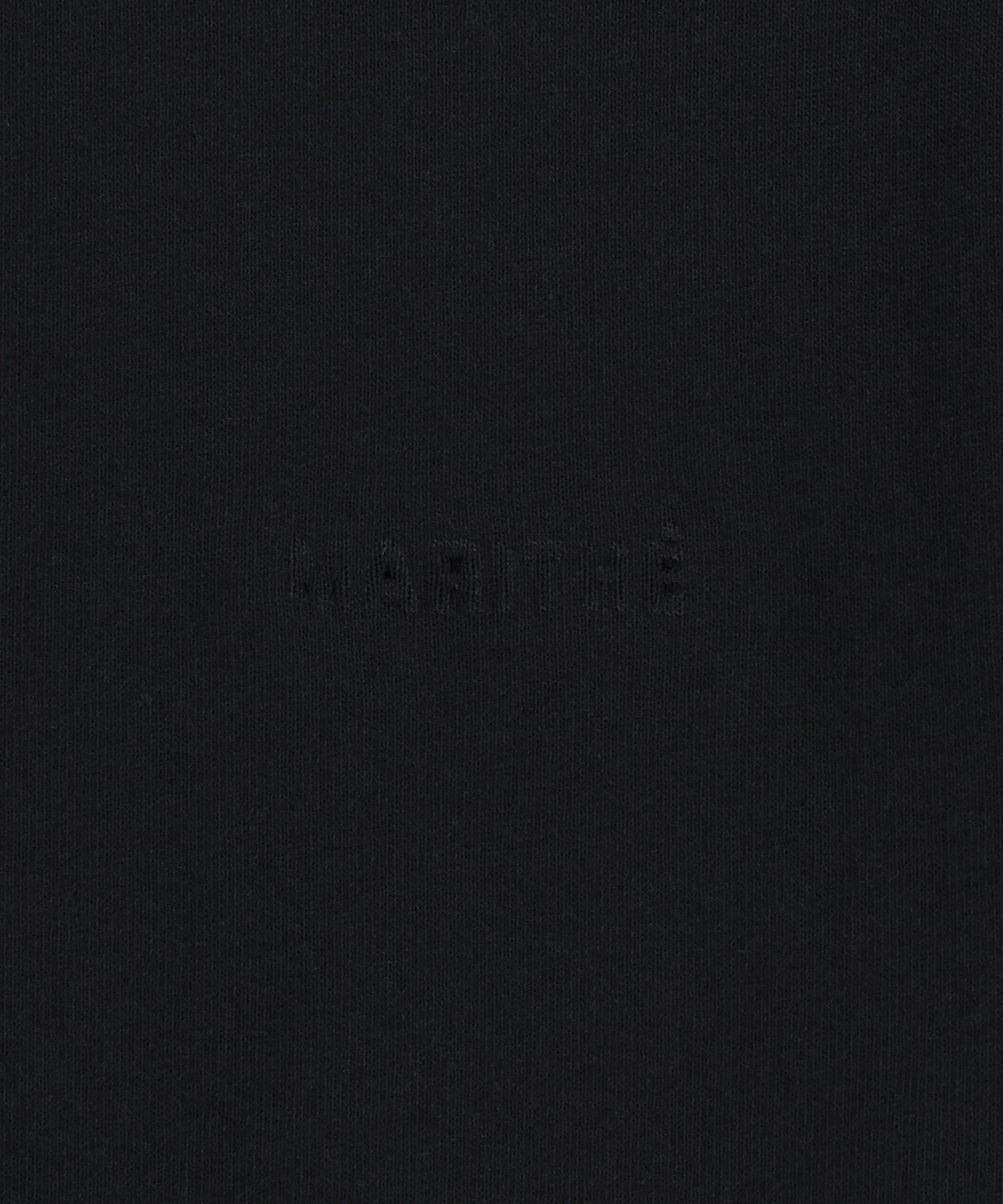 Marithe & Francois Girbaud - Embo Small Regular Logo Tee (Black) product image 9 | TRAB K-Fashion Australia