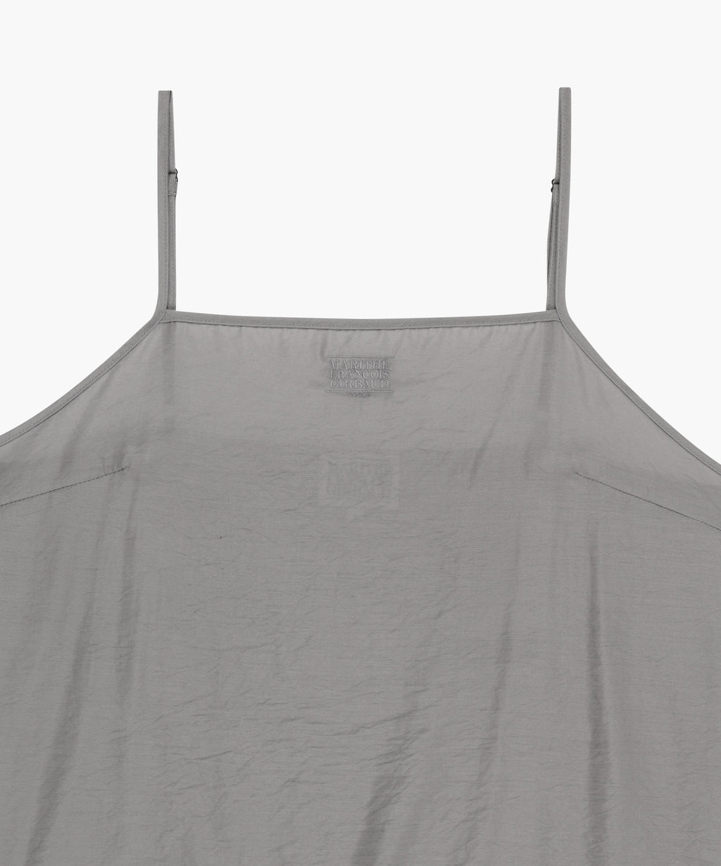 Marithe & Francois Girbaud - Shirring Sleeveless Dress (Gray) product image 9 | TRAB K-Fashion Australia