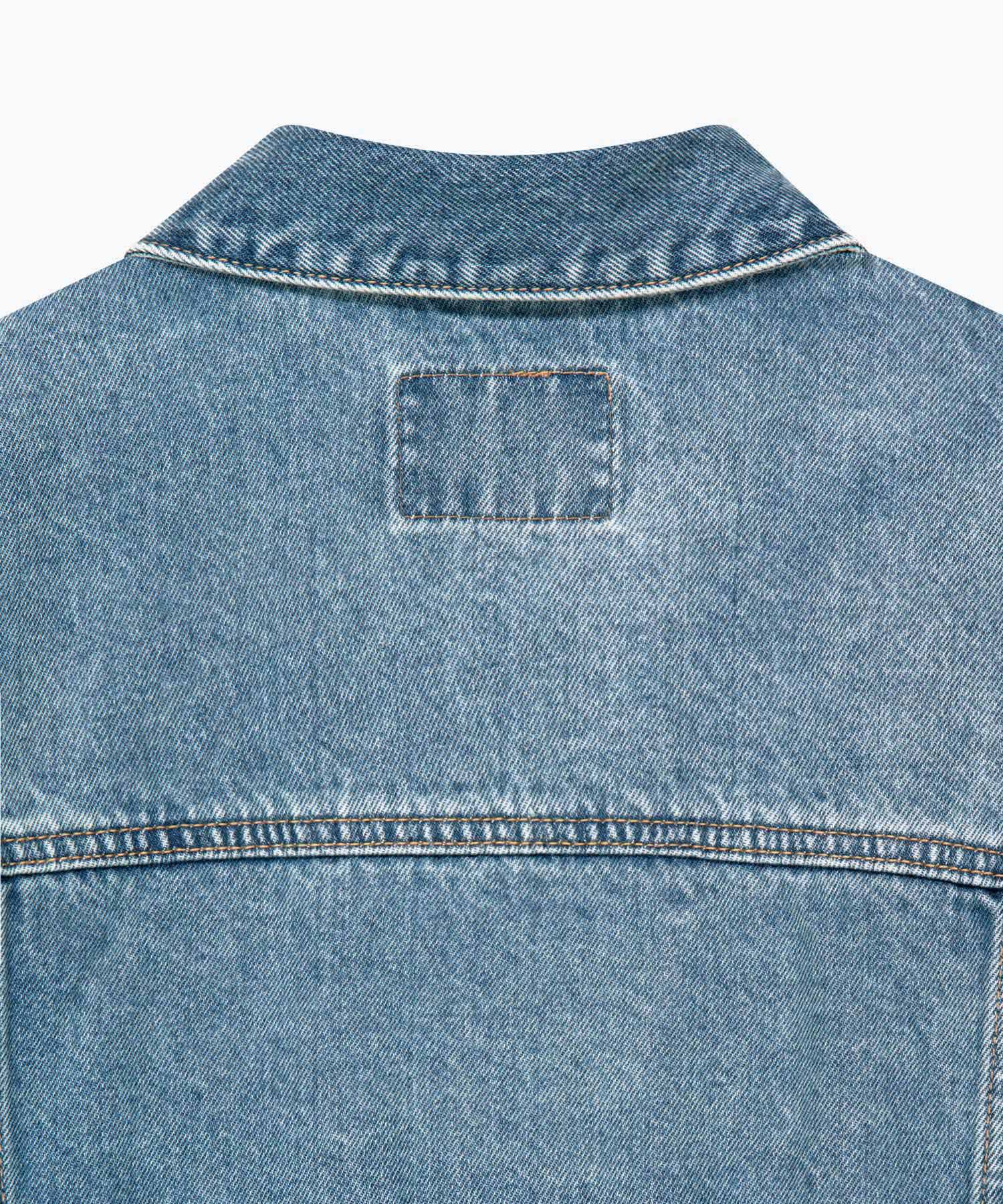Marithe & Francois Girbaud - Denim Trucker Jacket (Light Blue) product image 9 | TRAB K-Fashion Australia