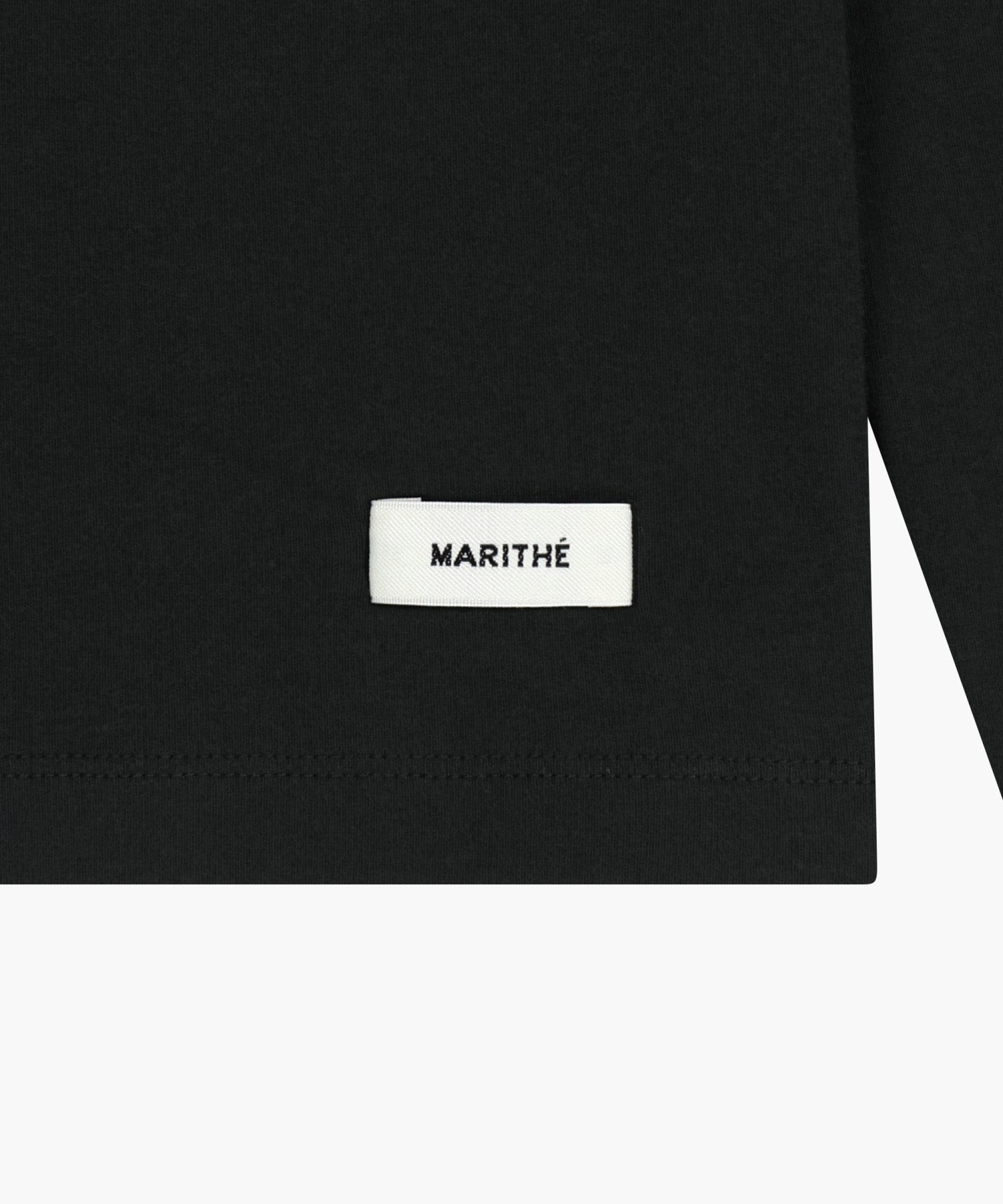 Marithe & Francois Girbaud - Basic Scoop Back Long Sleeve (Black) product image 9 | TRAB K-Fashion Australia