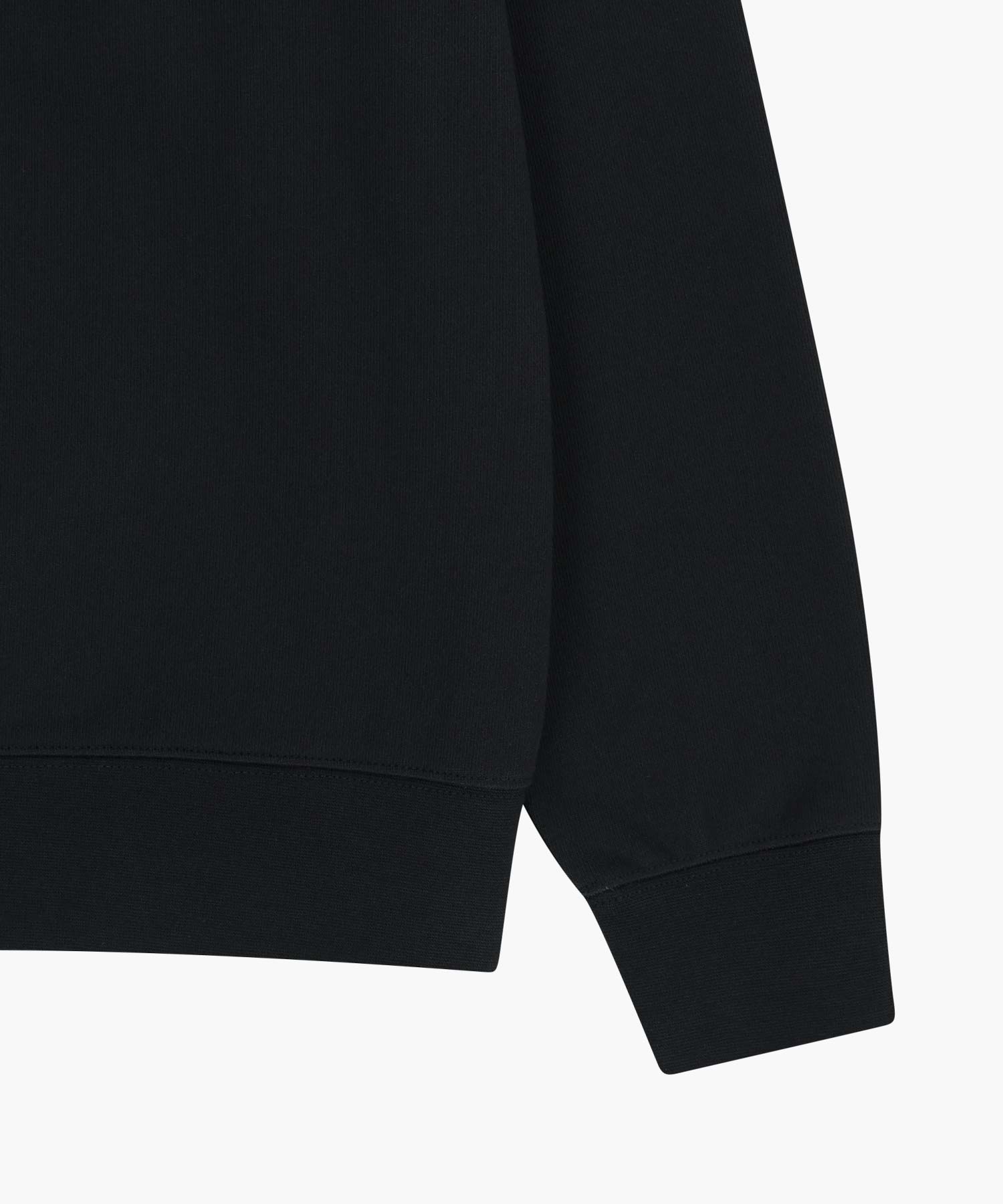 Marithe & Francois Girbaud - Classic Logo Embroidery Sweatshirt (Black Black) product image 9 | TRAB K-Fashion Australia