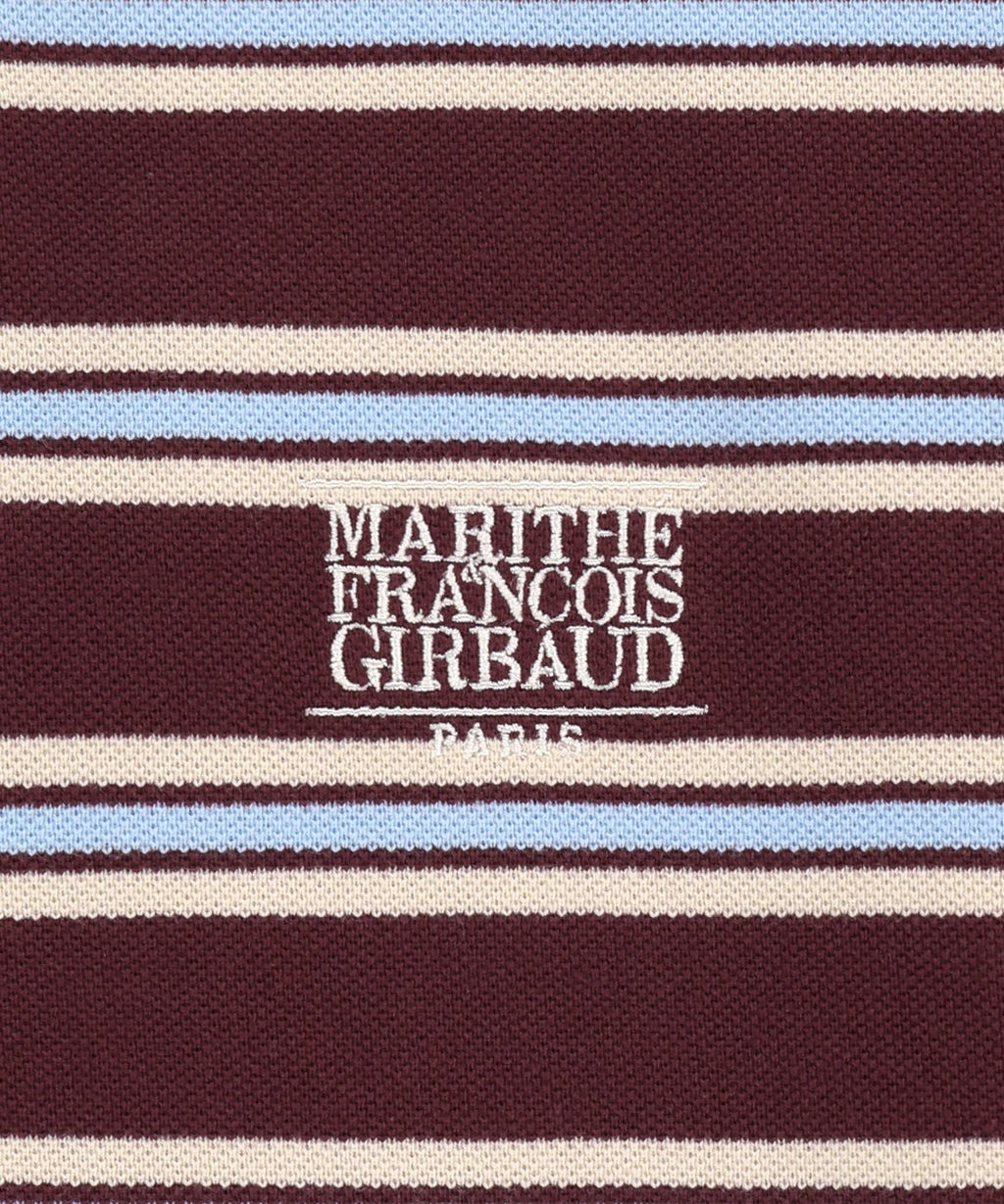 Marithe & Francois Girbaud - Small Classic Logo Pk Collar Tee (Stripe) product image 12 | TRAB K-Fashion Australia
