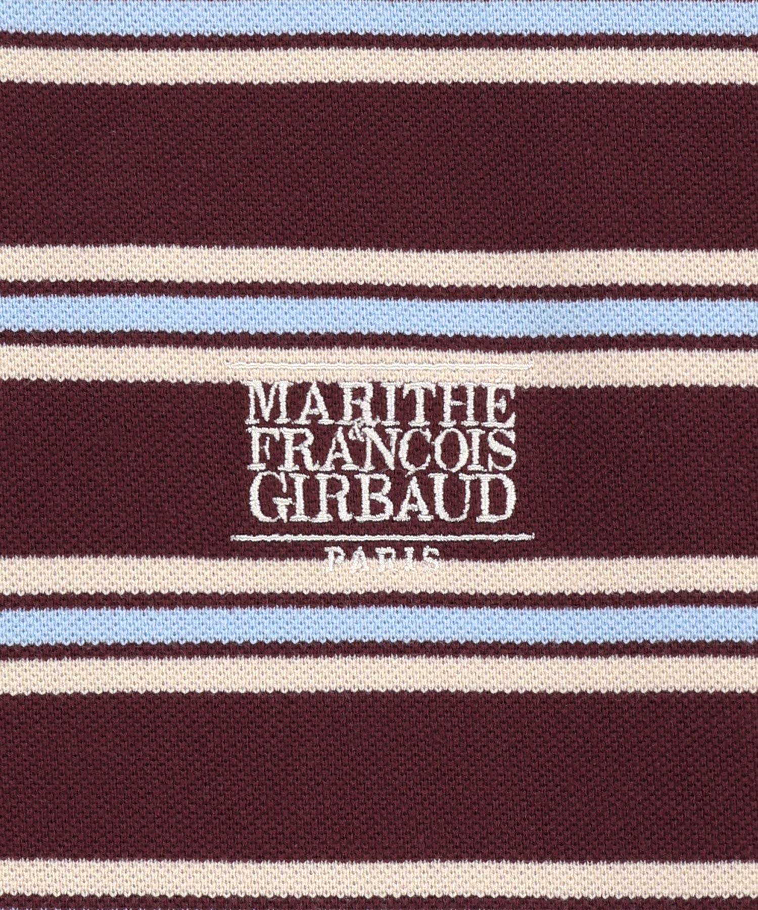 Marithe & Francois Girbaud - Small Classic Logo Pk Collar Tee (Stripe) product image 12 | TRAB K-Fashion Australia