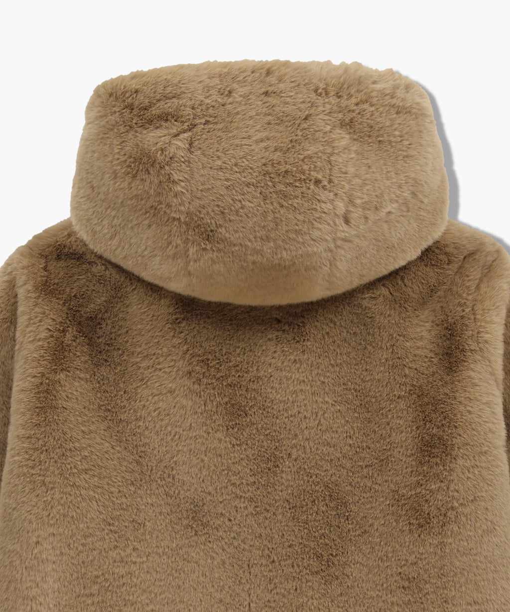 Marithe & Francois Girbaud - Hooded Faux Fur Jacket (Beige) product image 9 | TRAB K-Fashion Australia