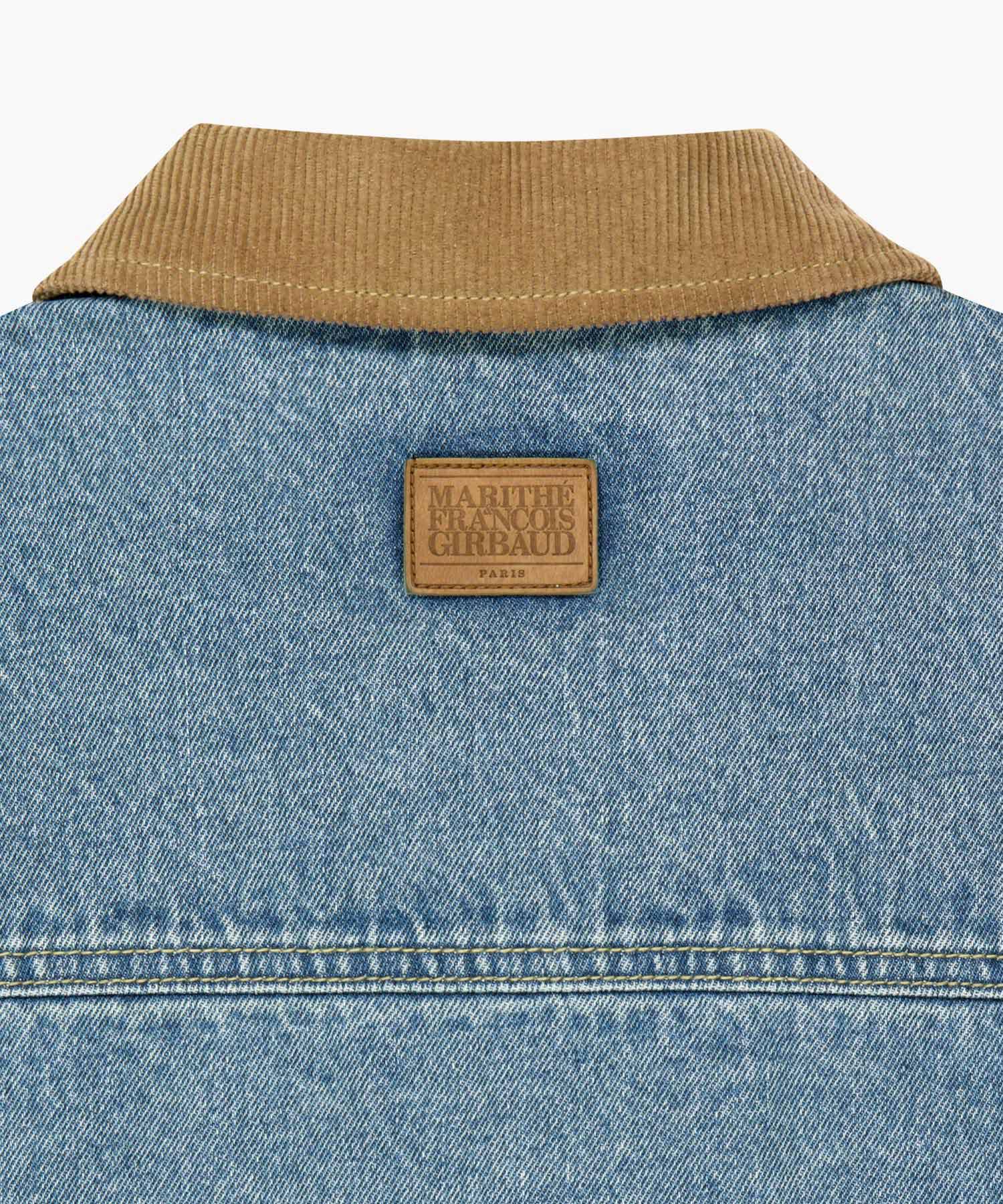 Marithe & Francois Girbaud - Crop Denim Blouson Jacket (Light Blue) product image 11 | TRAB K-Fashion Australia