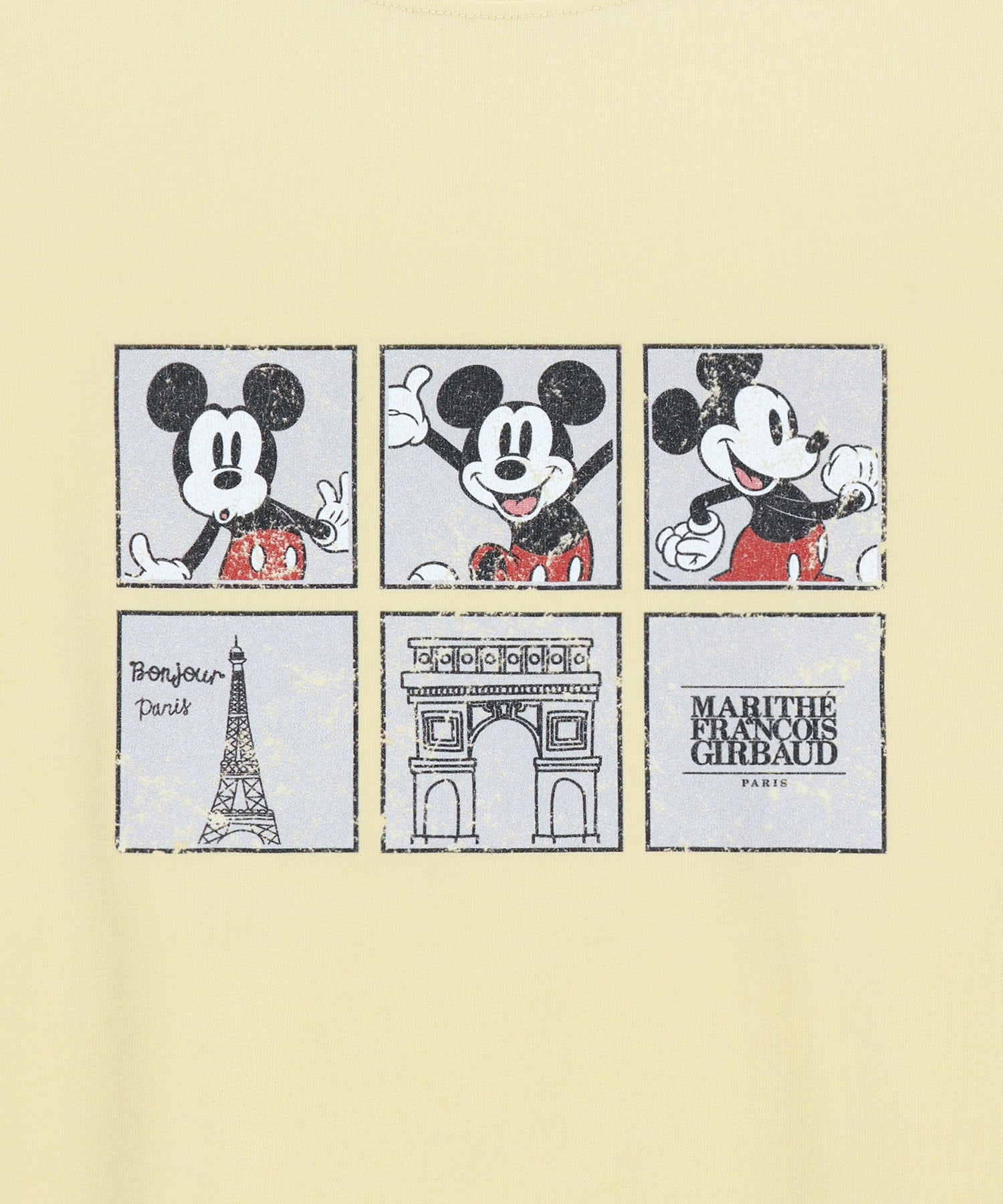 Marithe & Francois Girbaud - Mickey_filmstrip Tee (Butter) product image 9 | TRAB K-Fashion Australia