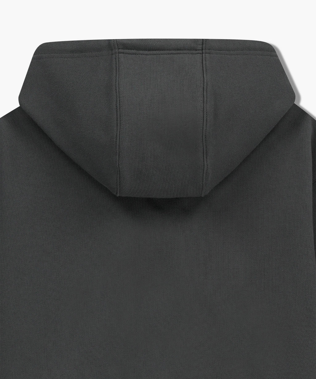 Marithe & Francois Girbaud - Lace Applique Crop Hoodie Zipup (Charcoal) product image 9 | TRAB K-Fashion Australia