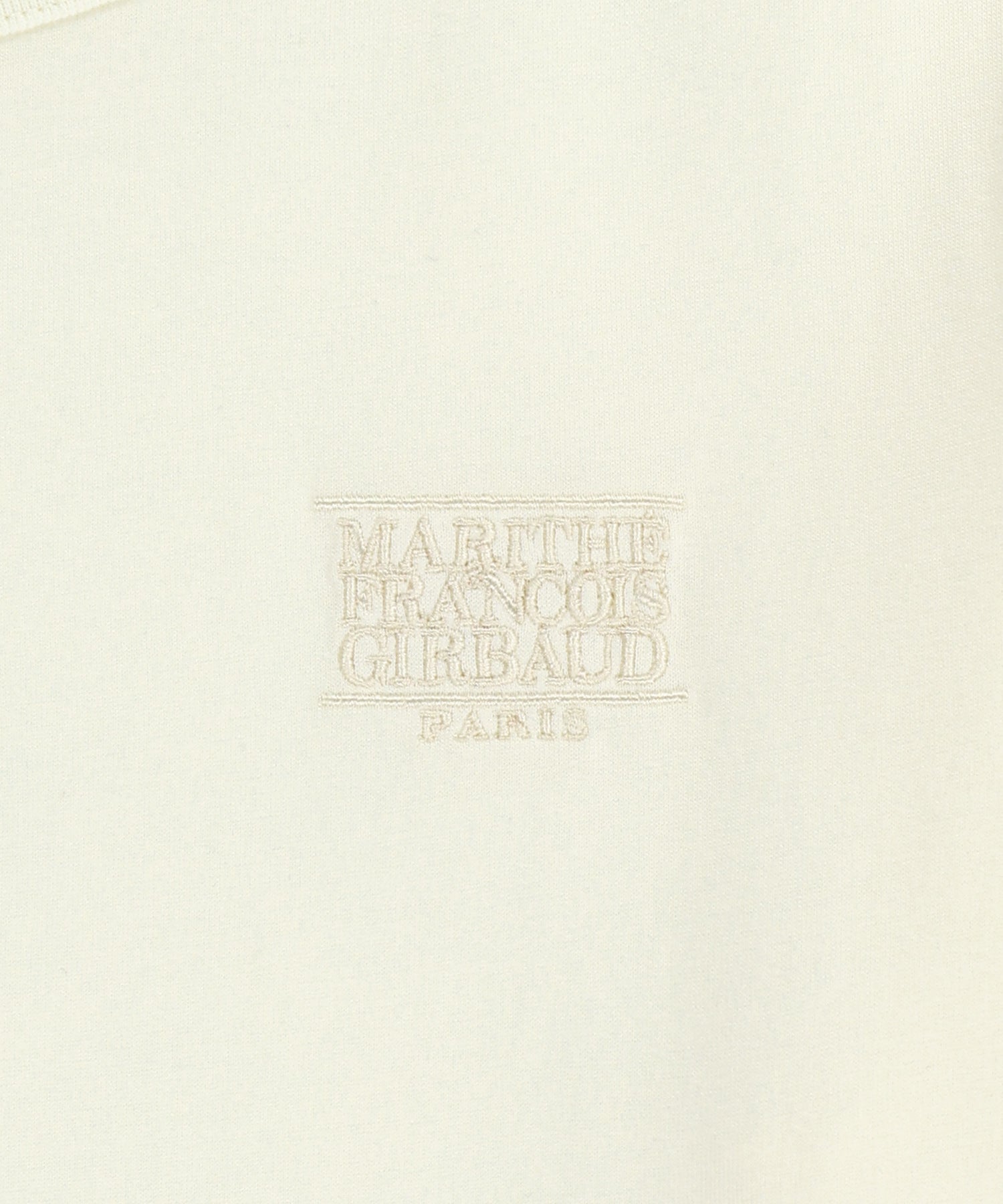 Marithe & Francois Girbaud - Small Classic Logo Henley Neck 3/4 Sleeve Tee (Ivory) product image 9 | TRAB K-Fashion Australia