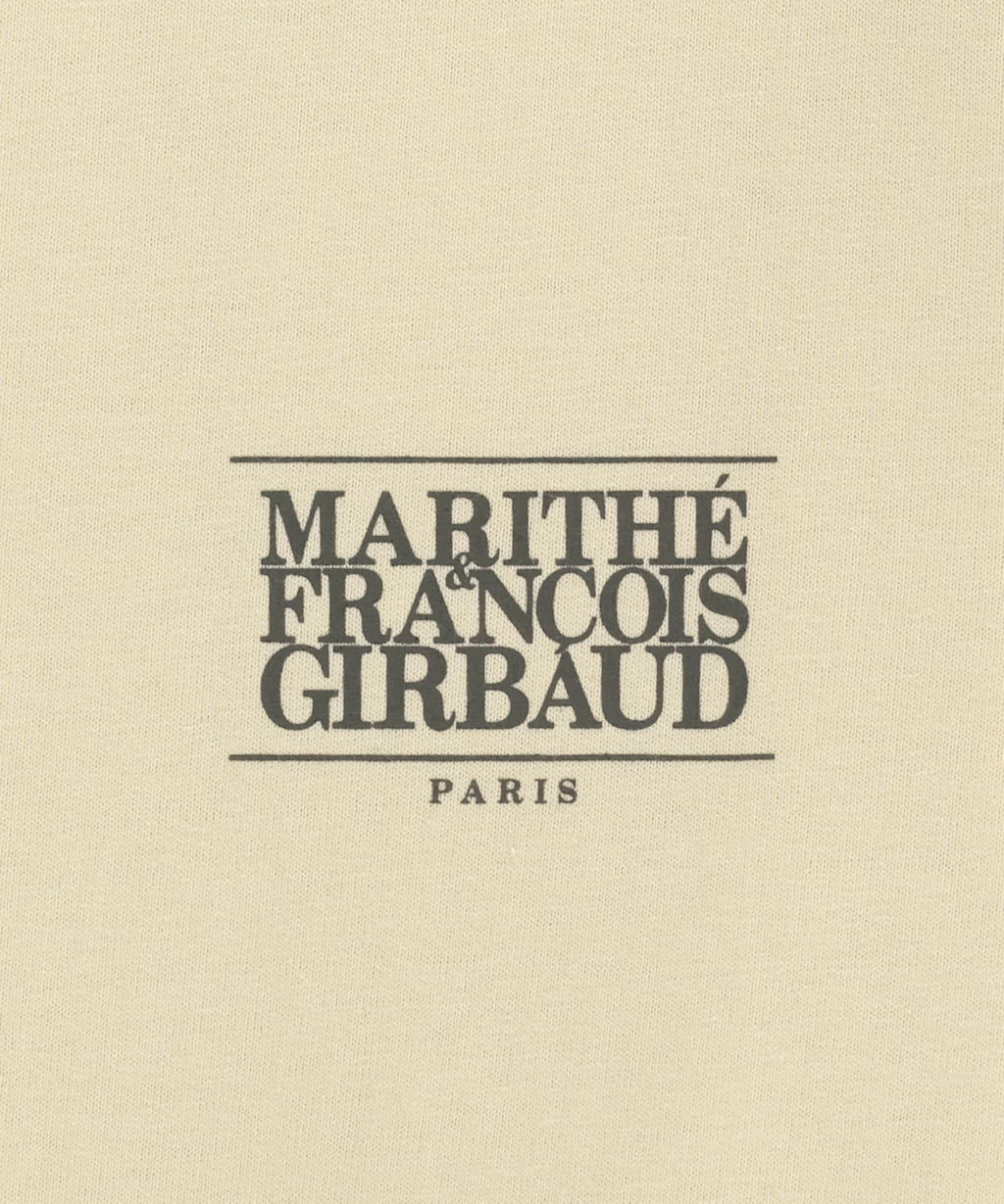 Marithe & Francois Girbaud - Back Classic Logo Long Sleeve Tee (Butter) product image 9 | TRAB K-Fashion Australia