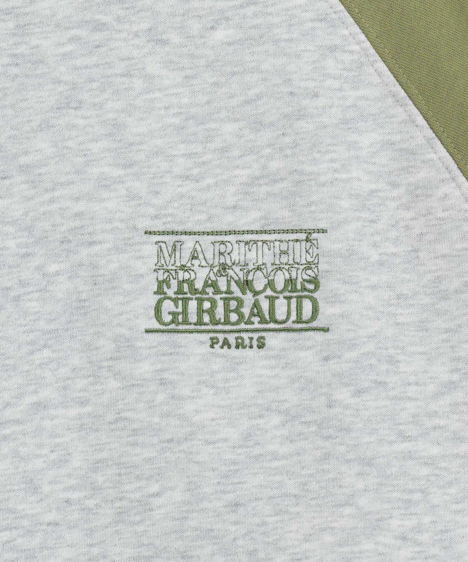 Marithe & Francois Girbaud - Small Classic Logo Color Block Sweatshirt (Khaki) product image 9 | TRAB K-Fashion Australia